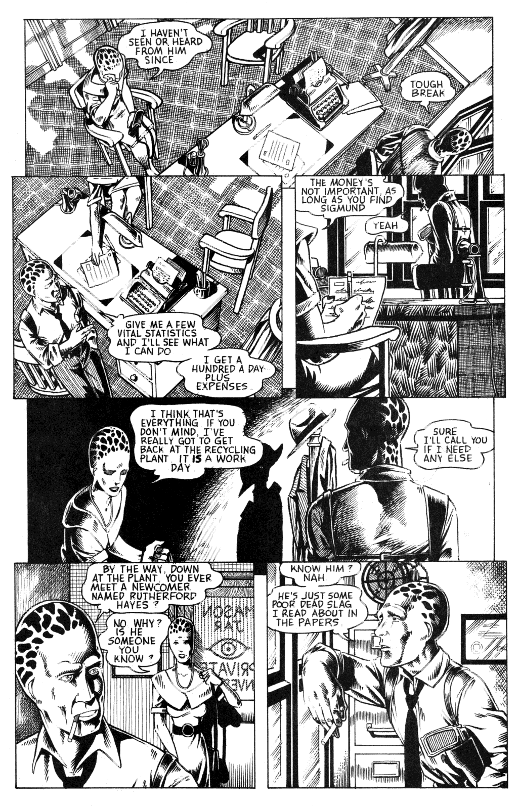 Read online Alien Nation: The Skin Trade comic -  Issue #1 - 12