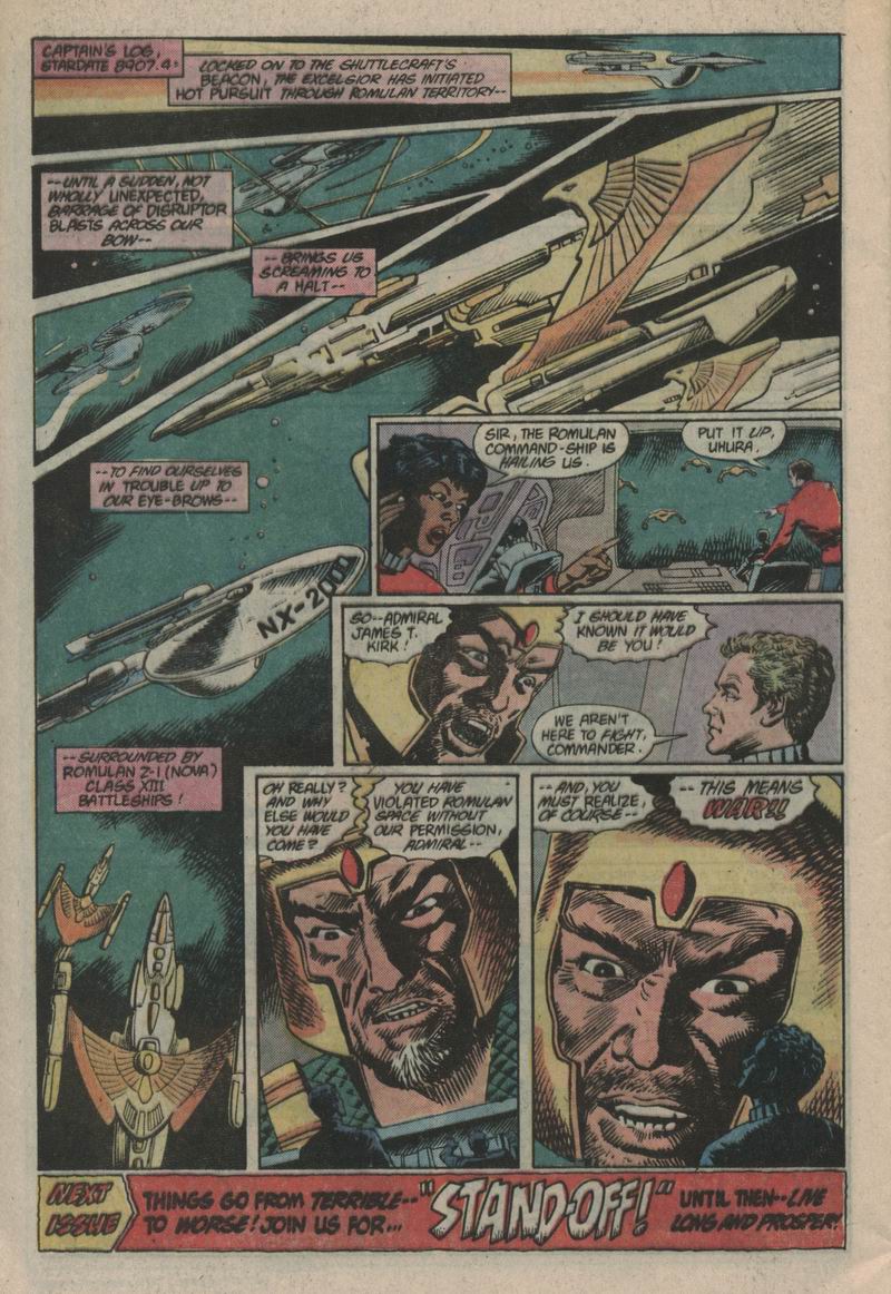Read online Star Trek (1984) comic -  Issue #34 - 23