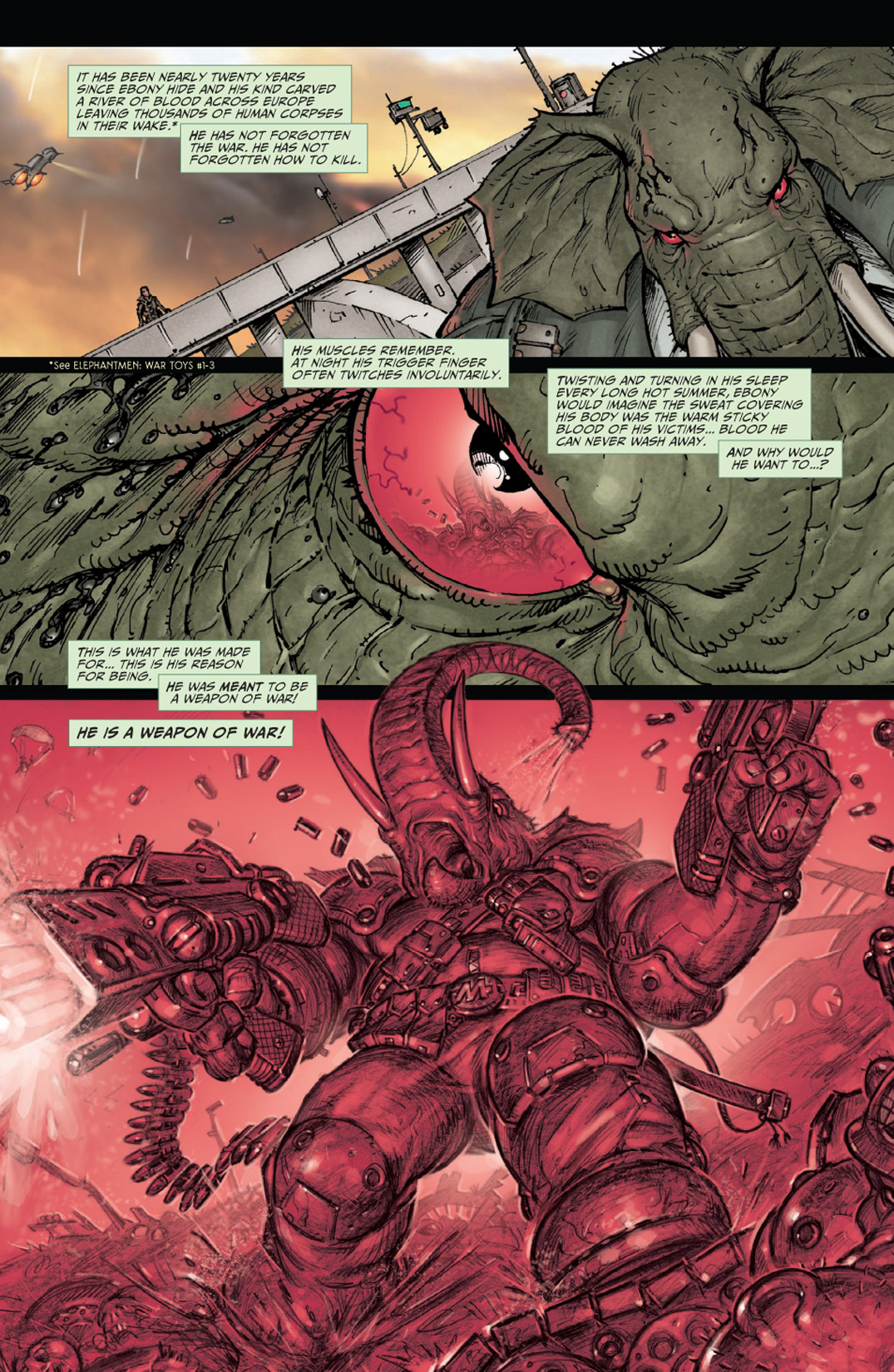 Read online Elephantmen comic -  Issue #21 - 12