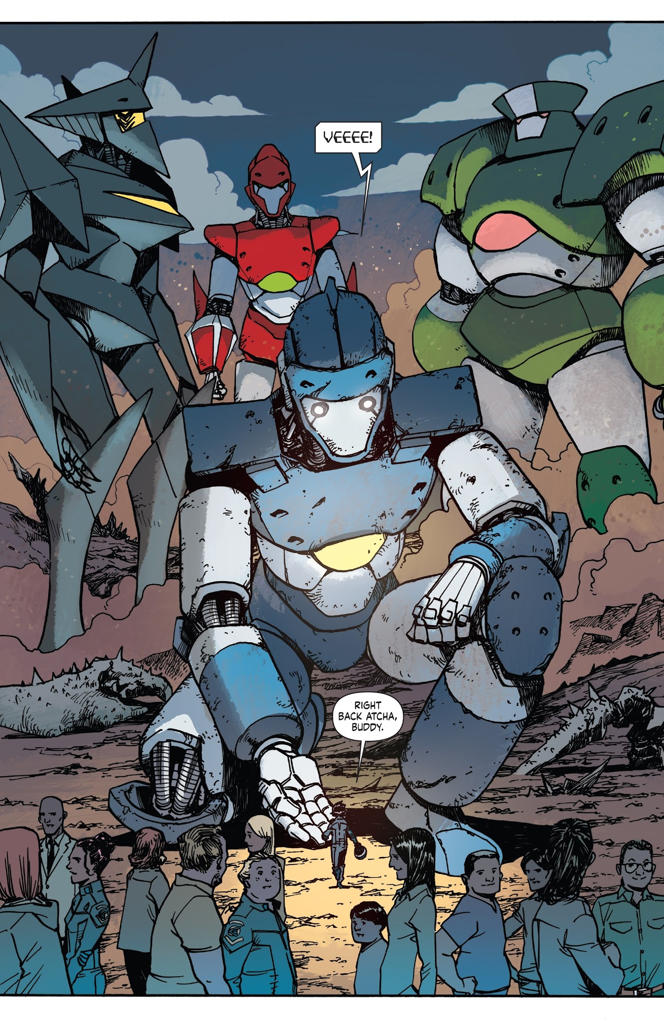 Read online Mech Cadet Yu comic -  Issue #4 - 23