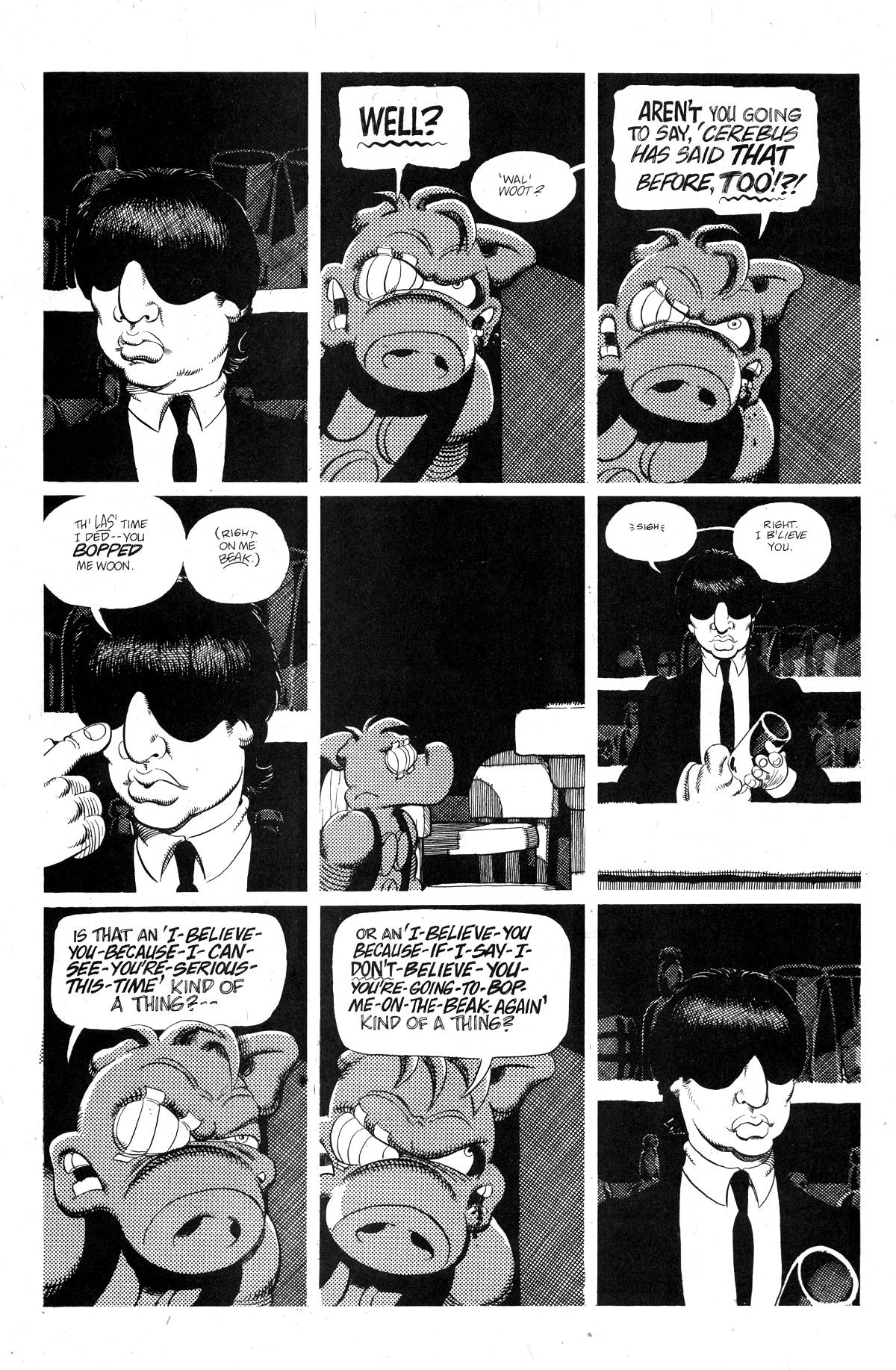 Read online Cerebus comic -  Issue #205 - 21