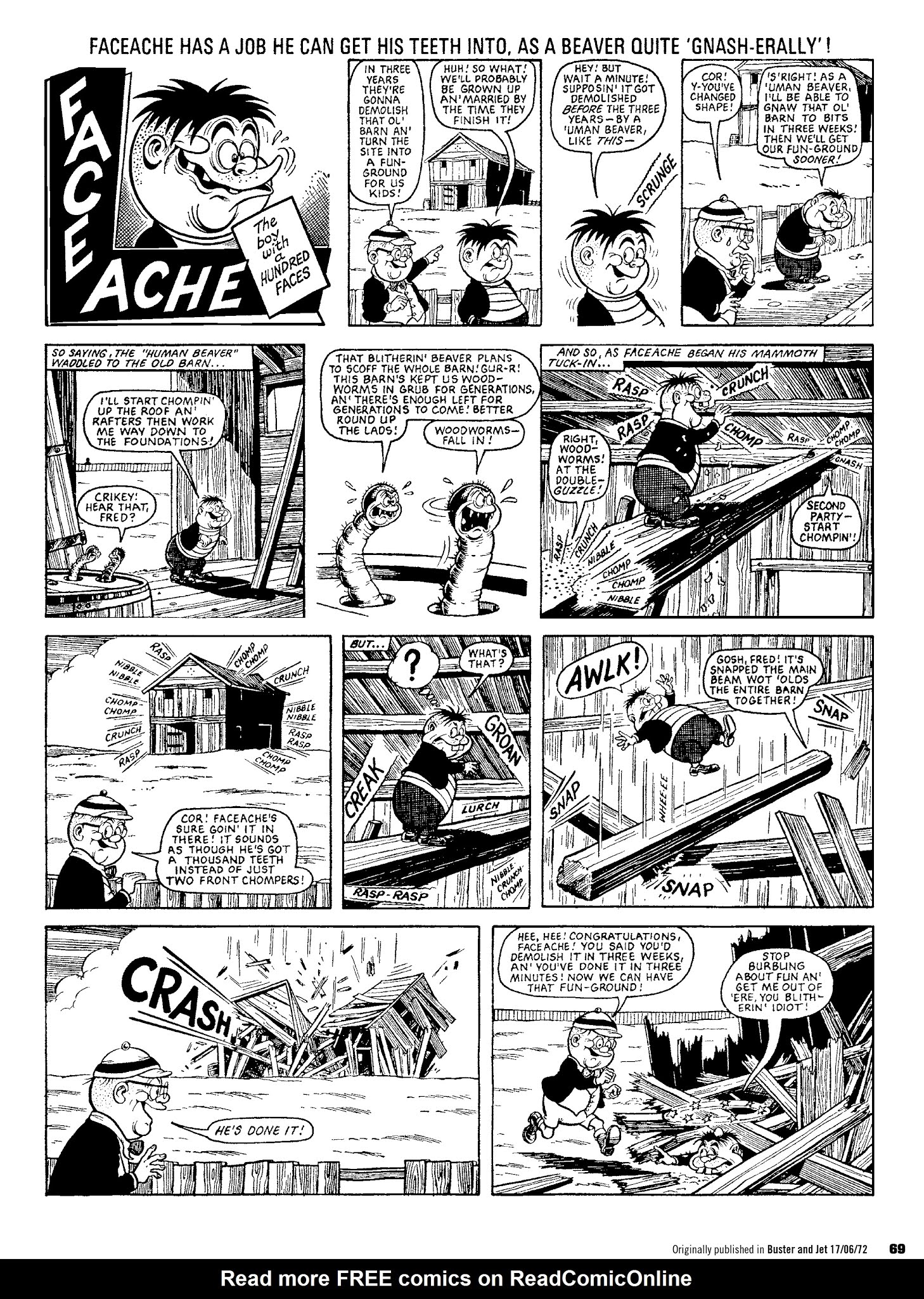 Read online Faceache: The First Hundred Scrunges comic -  Issue # TPB 1 - 71