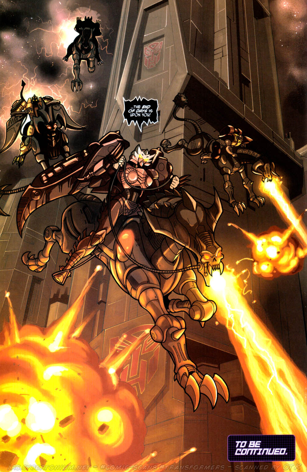 Read online Transformers Energon comic -  Issue #20 - 24