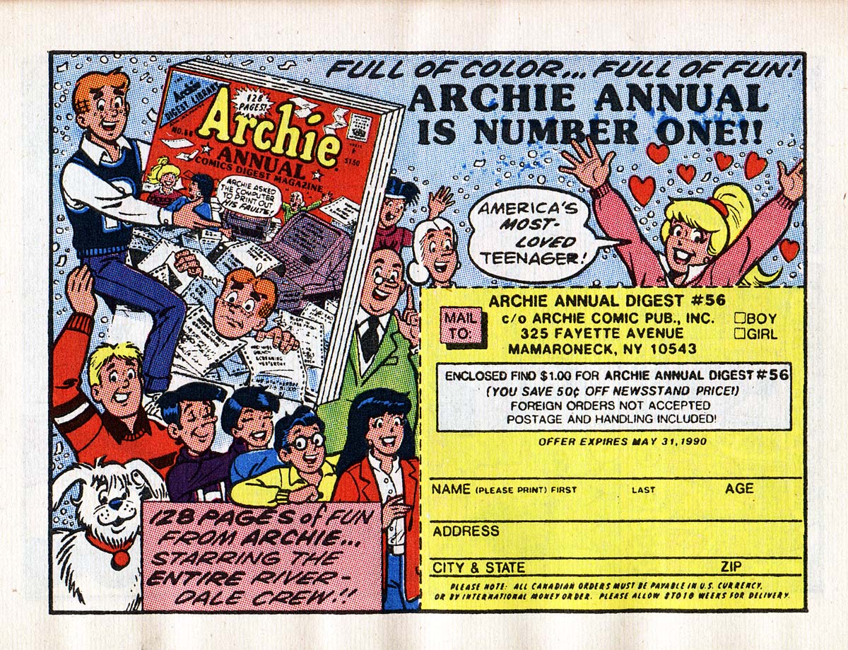 Read online Betty and Veronica Digest Magazine comic -  Issue #42 - 24