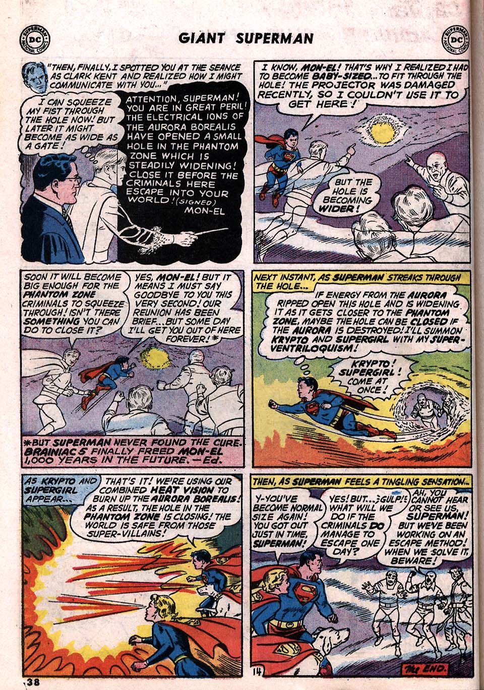 Read online Superman (1939) comic -  Issue #212 - 37