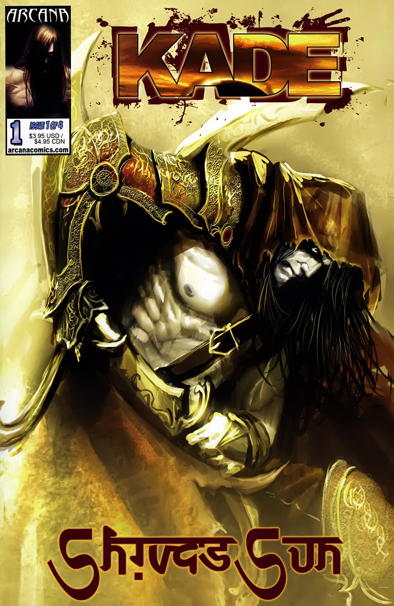 Read online Kade: Shiva's Sun comic -  Issue #1 - 1