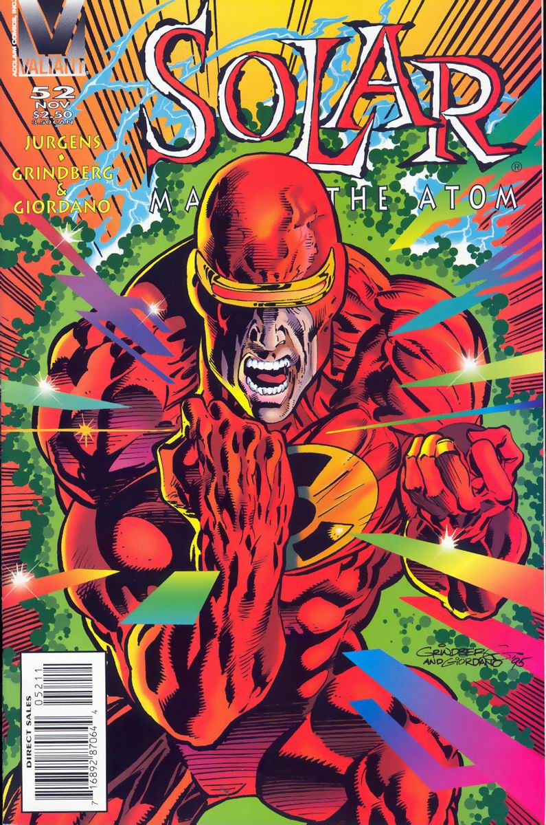 Read online Solar, Man of the Atom comic -  Issue #52 - 1