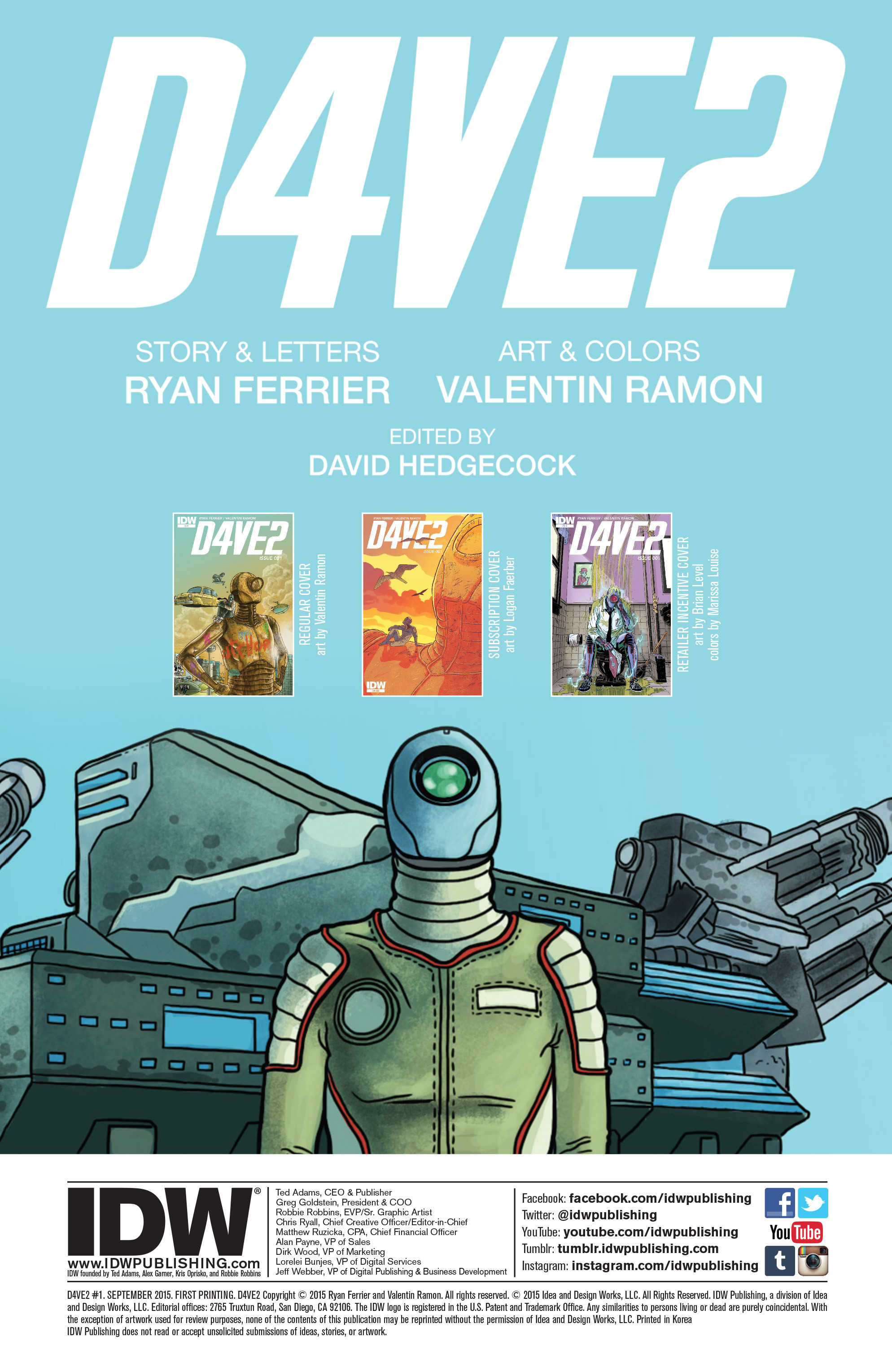 Read online D4VE2 comic -  Issue #1 - 2