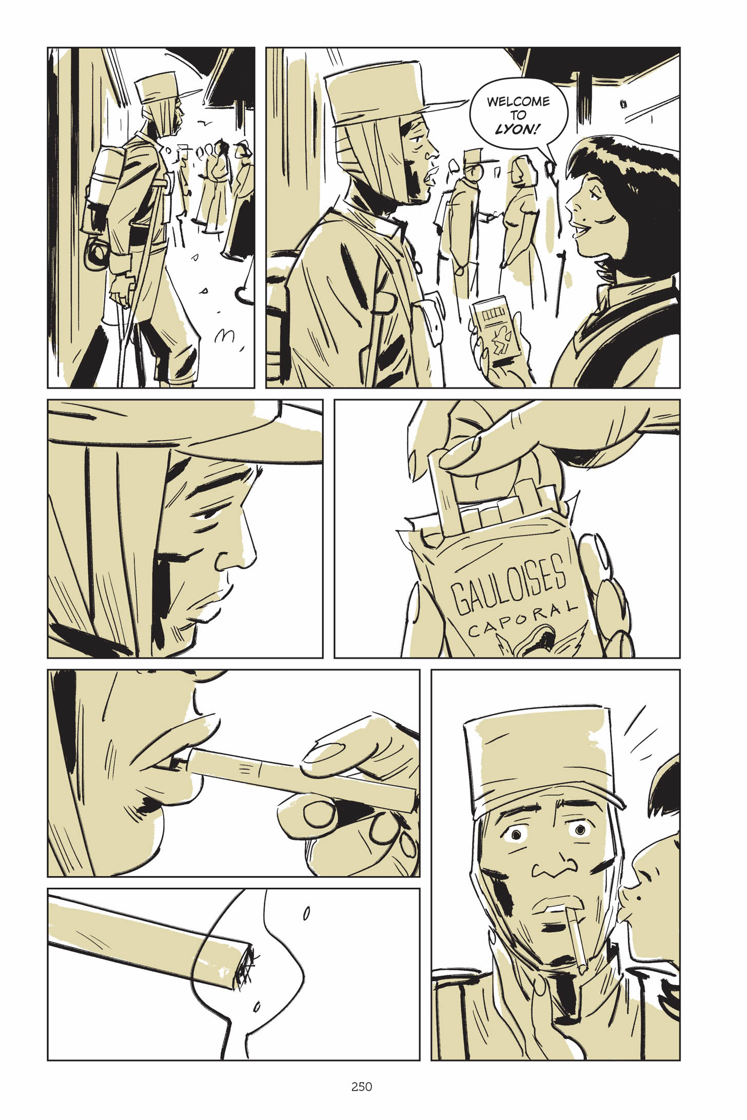 Read online Now Let Me Fly: A Portrait of Eugene Bullard comic -  Issue # TPB (Part 3) - 48