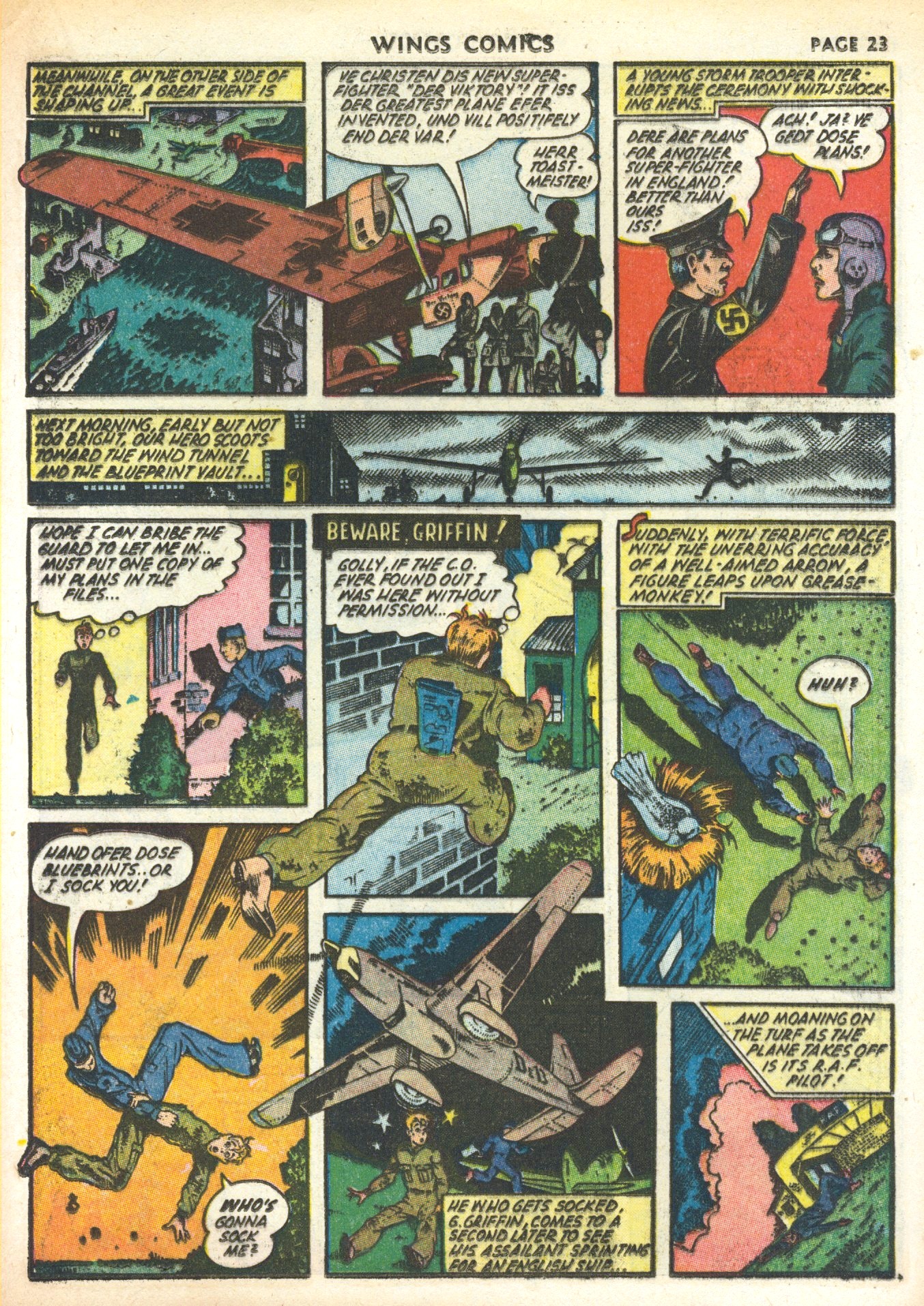 Read online Wings Comics comic -  Issue #30 - 25