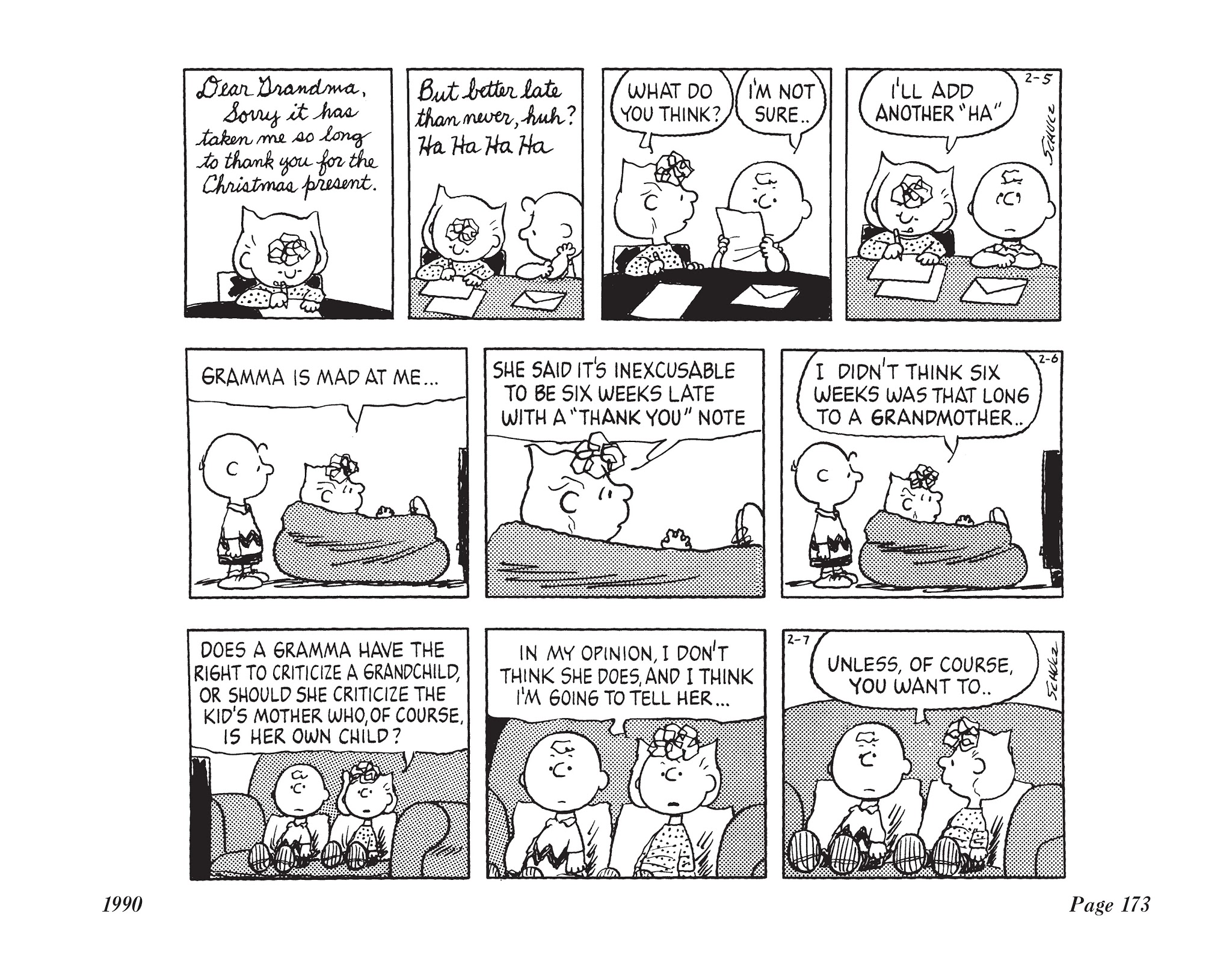 Read online The Complete Peanuts comic -  Issue # TPB 20 - 188