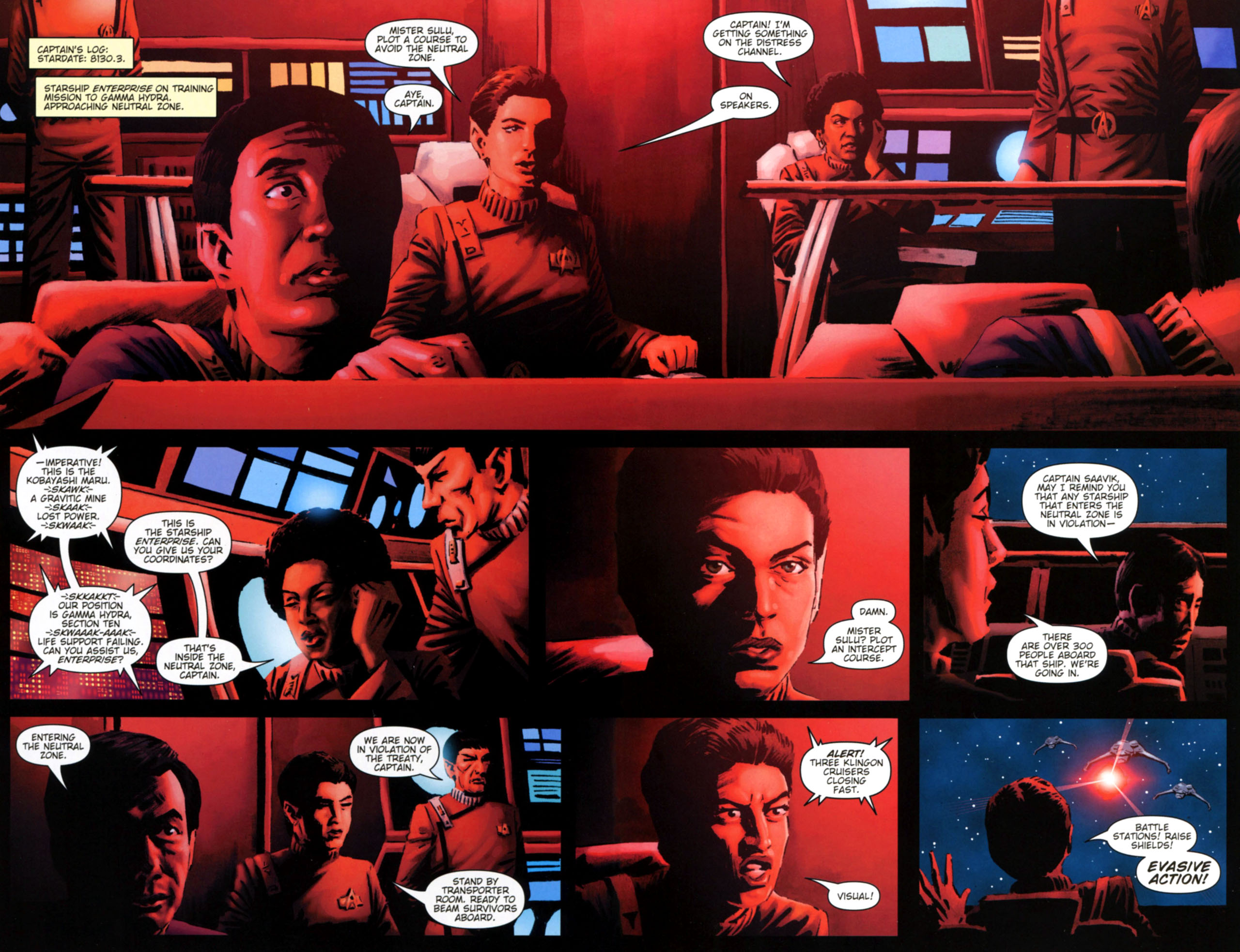 Read online Star Trek II: The Wrath of Khan comic -  Issue #1 - 5