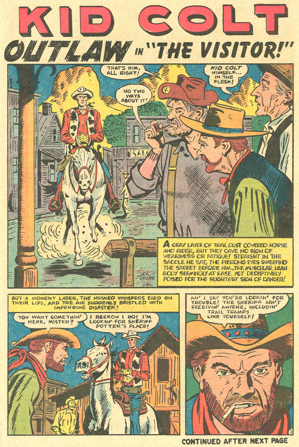 Read online Kid Colt Outlaw comic -  Issue #166 - 24
