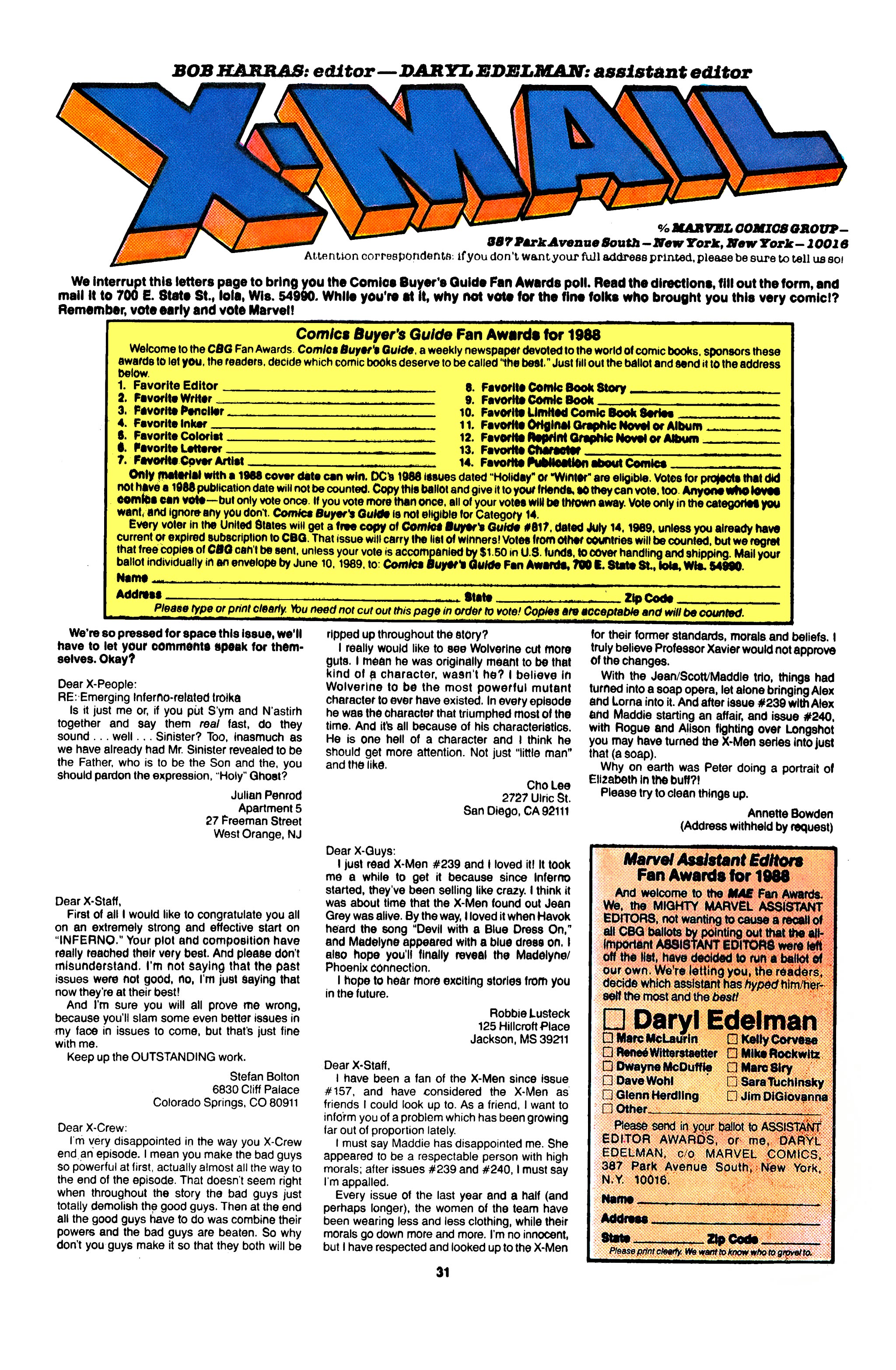 Read online Uncanny X-Men (1963) comic -  Issue #247 - 24