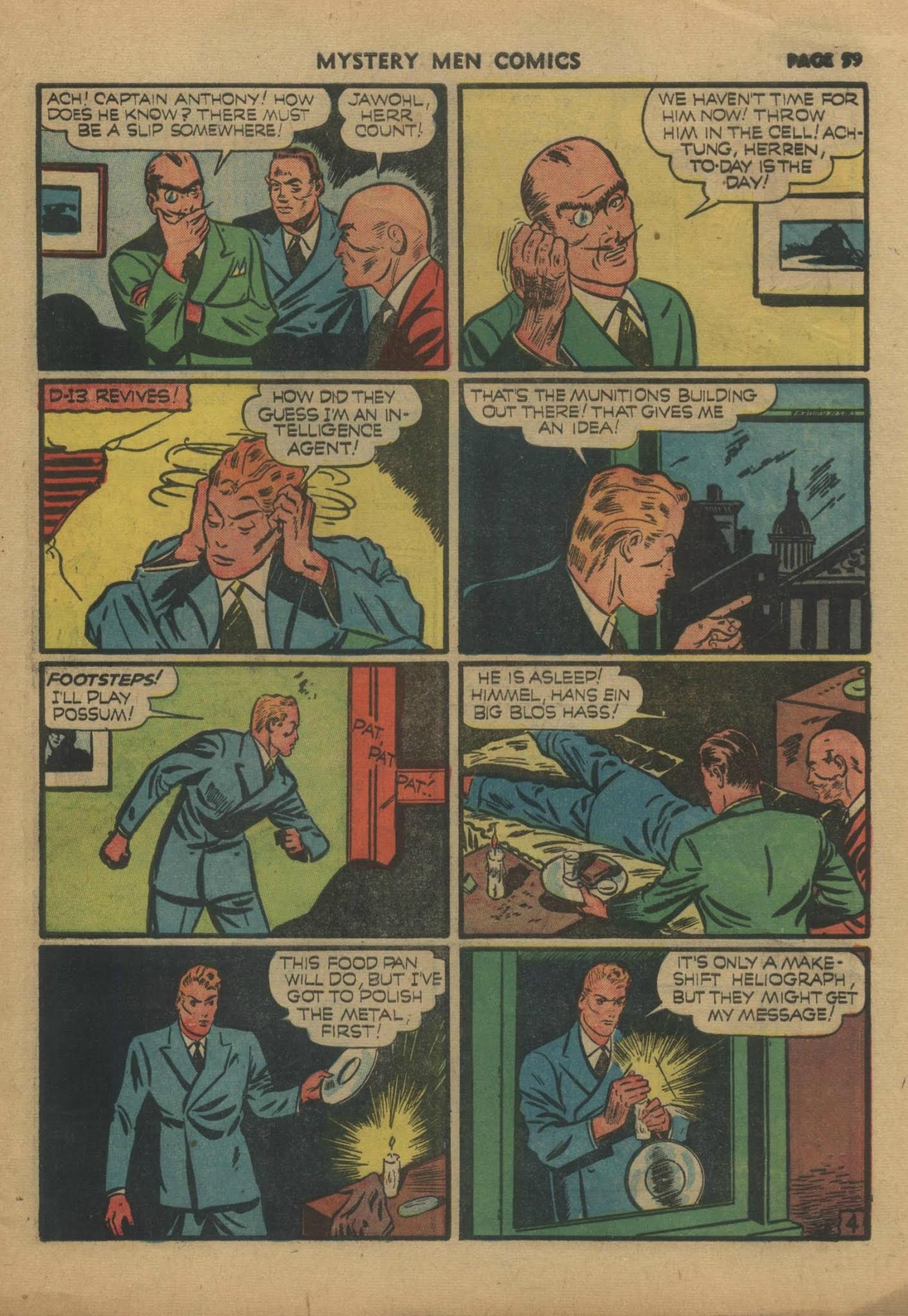 Read online Mystery Men Comics comic -  Issue #21 - 61