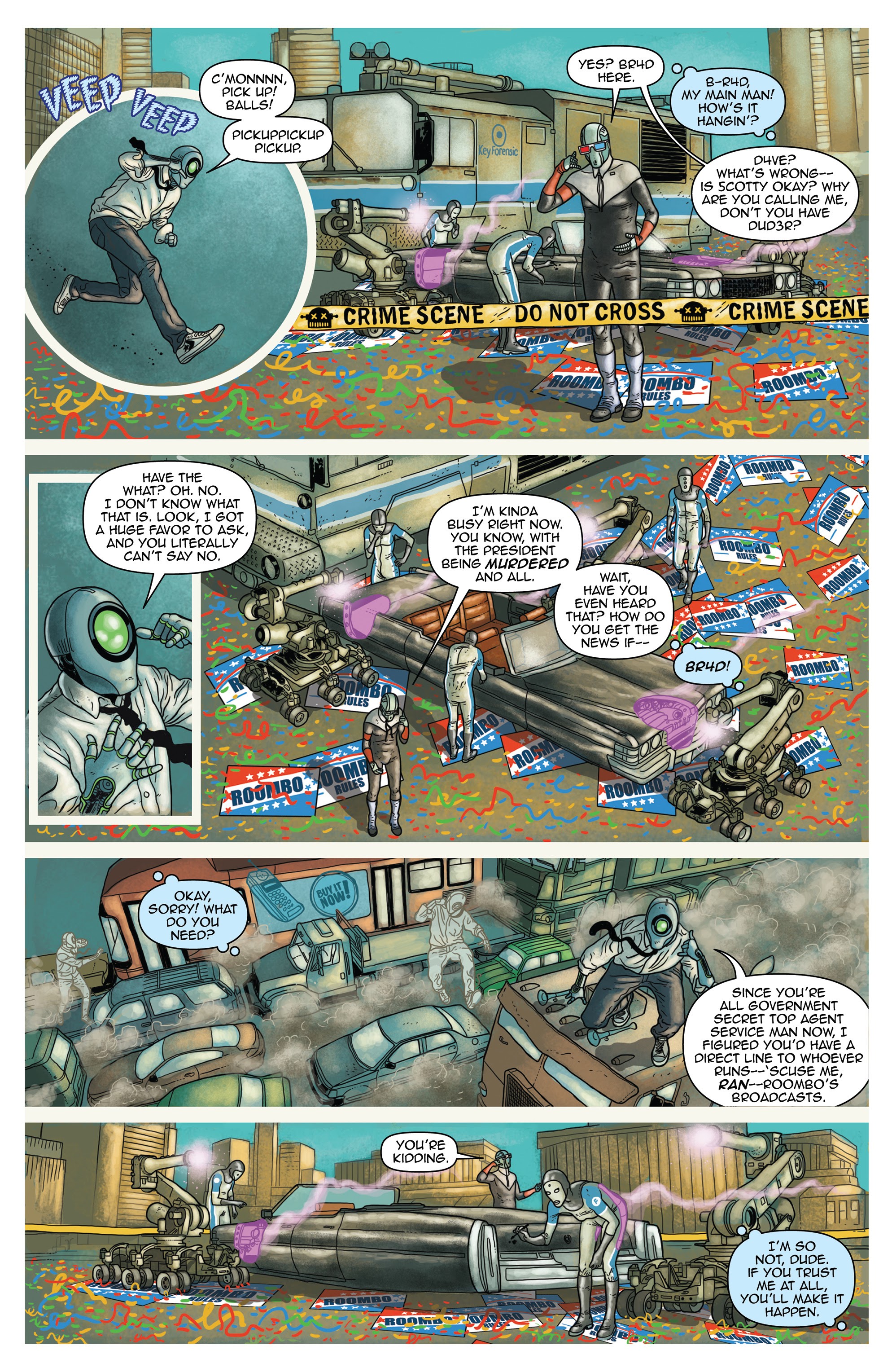 Read online D4VEocracy comic -  Issue #1 - 17