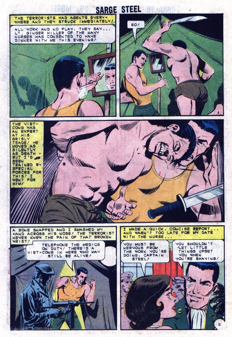 Read online Sarge Steel comic -  Issue #1 - 24