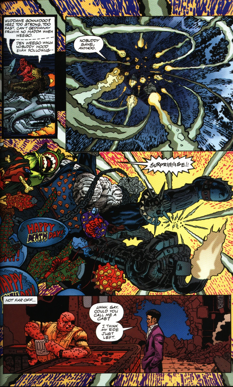 Read online Lobo/Mask comic -  Issue #2 - 28