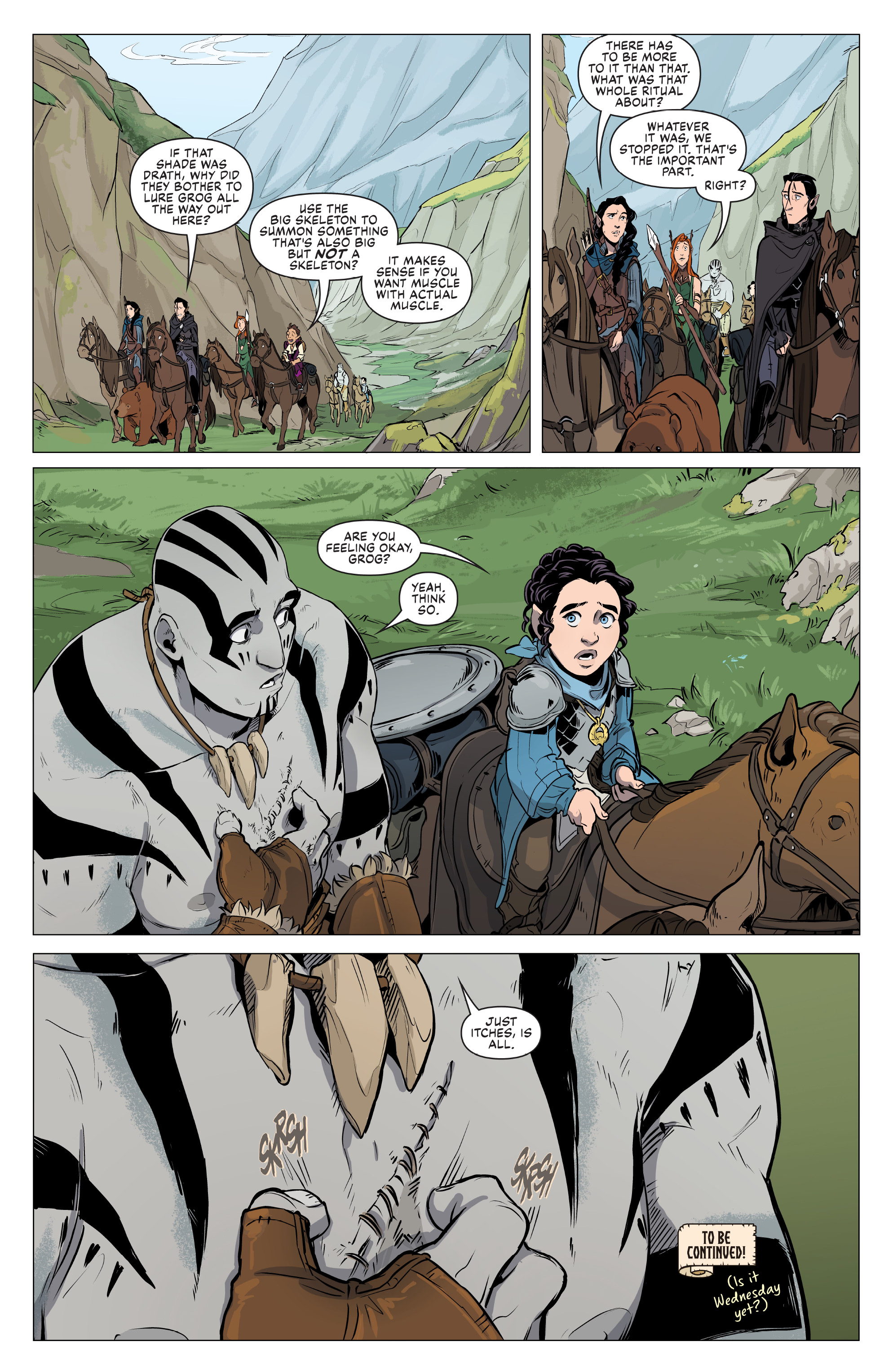 Read online Critical Role Vox Machina Origins comic -  Issue #2 - 23