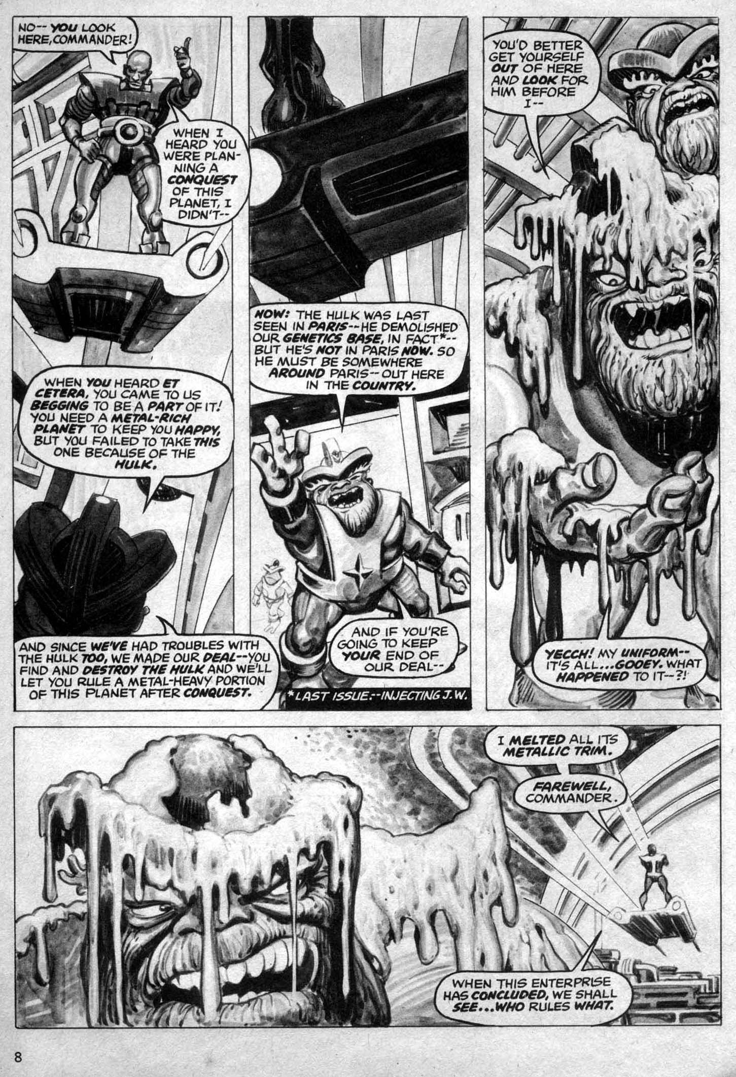 Read online The Rampaging Hulk comic -  Issue #3 - 8