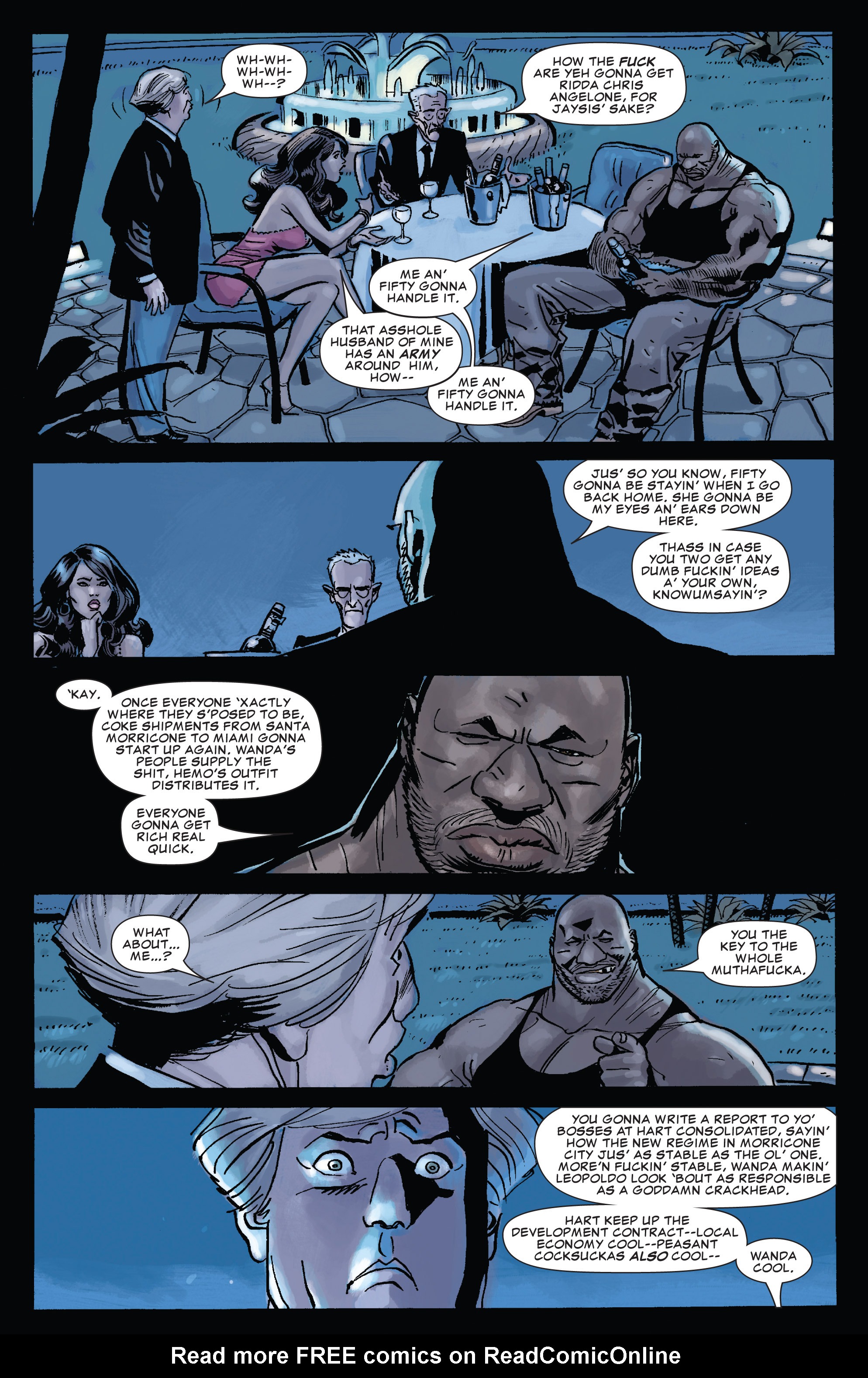 Read online Punisher MAX Presents: Barracuda comic -  Issue #3 - 12