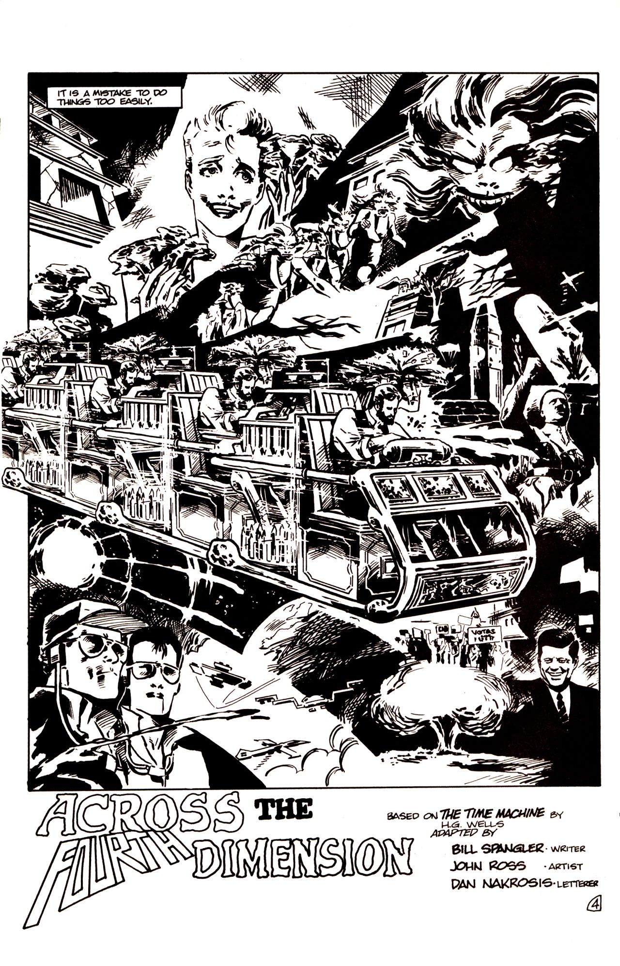 Read online The Time Machine comic -  Issue #1 - 6