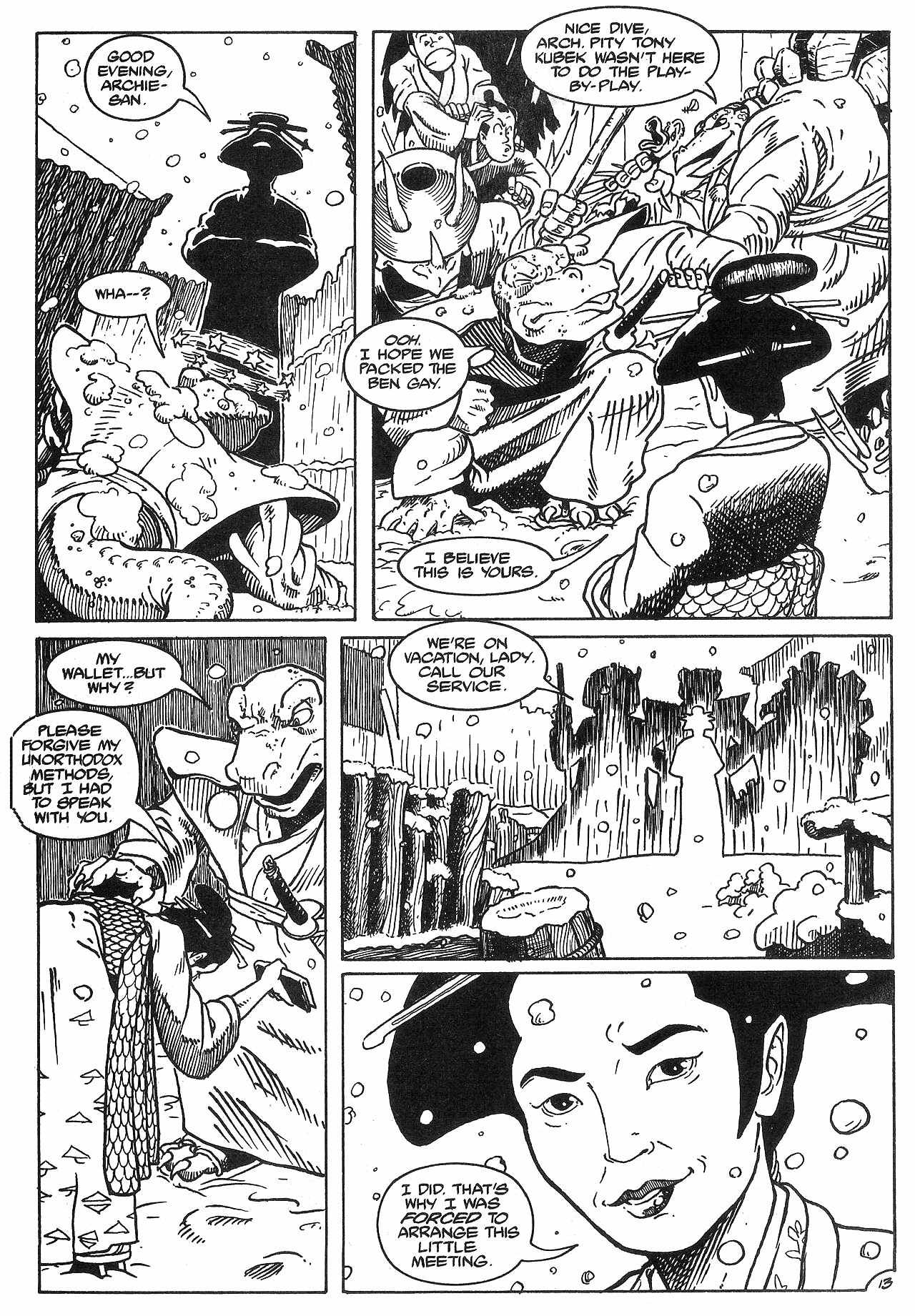 Read online Dinosaurs For Hire (1988) comic -  Issue #8 - 15