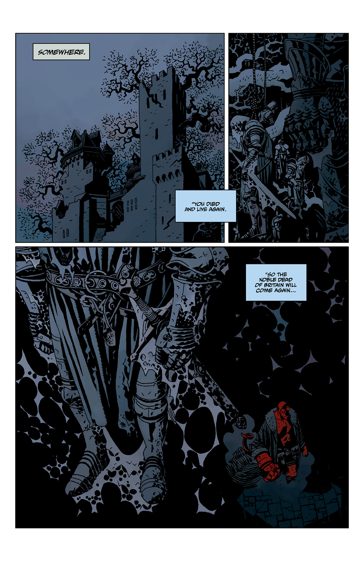 Read online Hellboy: The Wild Hunt comic -  Issue #7 - 3