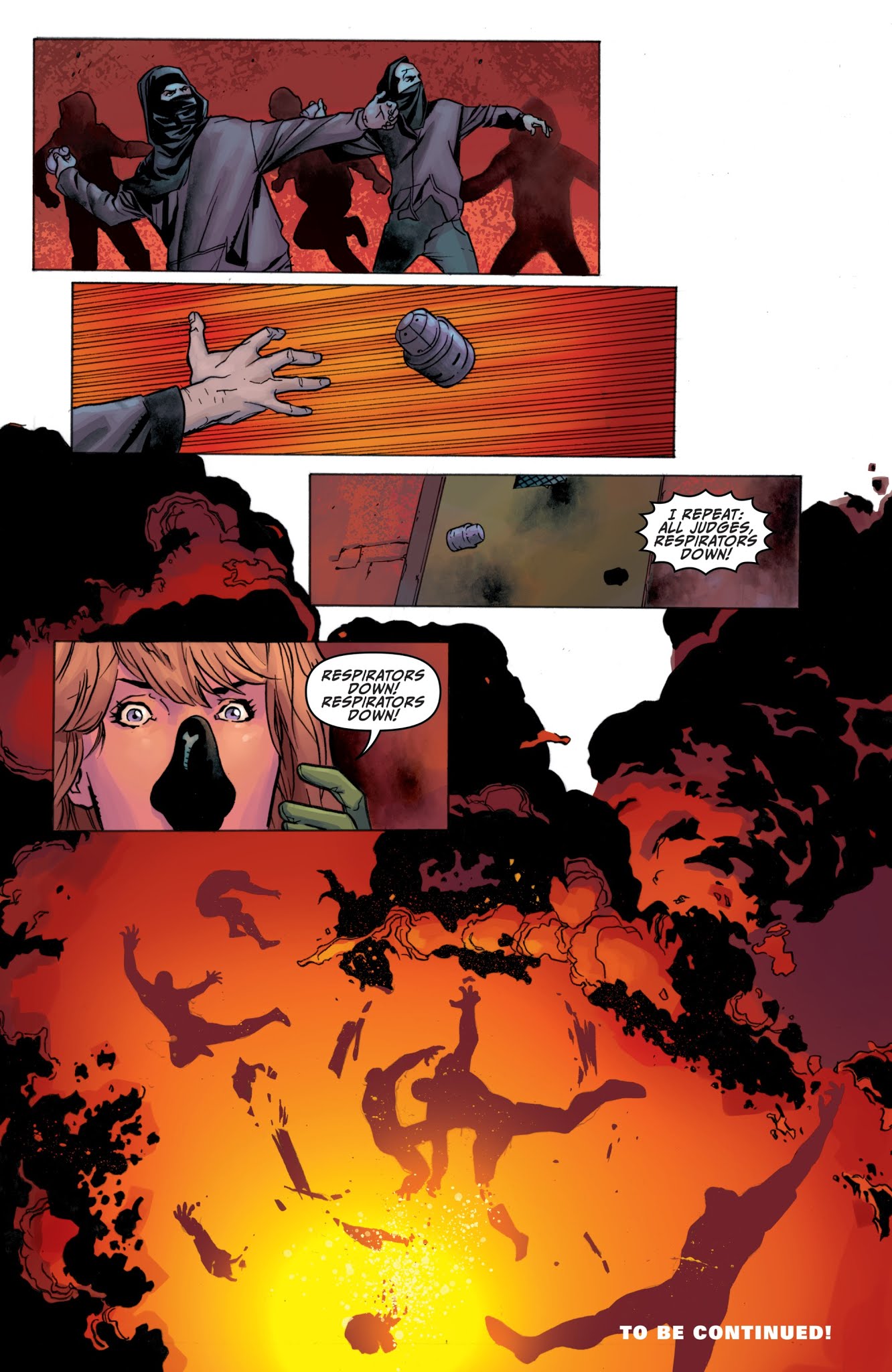 Read online Judge Dredd: Toxic comic -  Issue #1 - 22