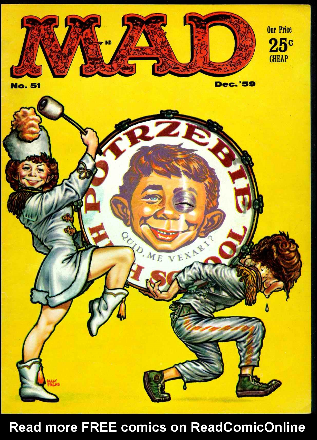 Read online MAD comic -  Issue #51 - 1