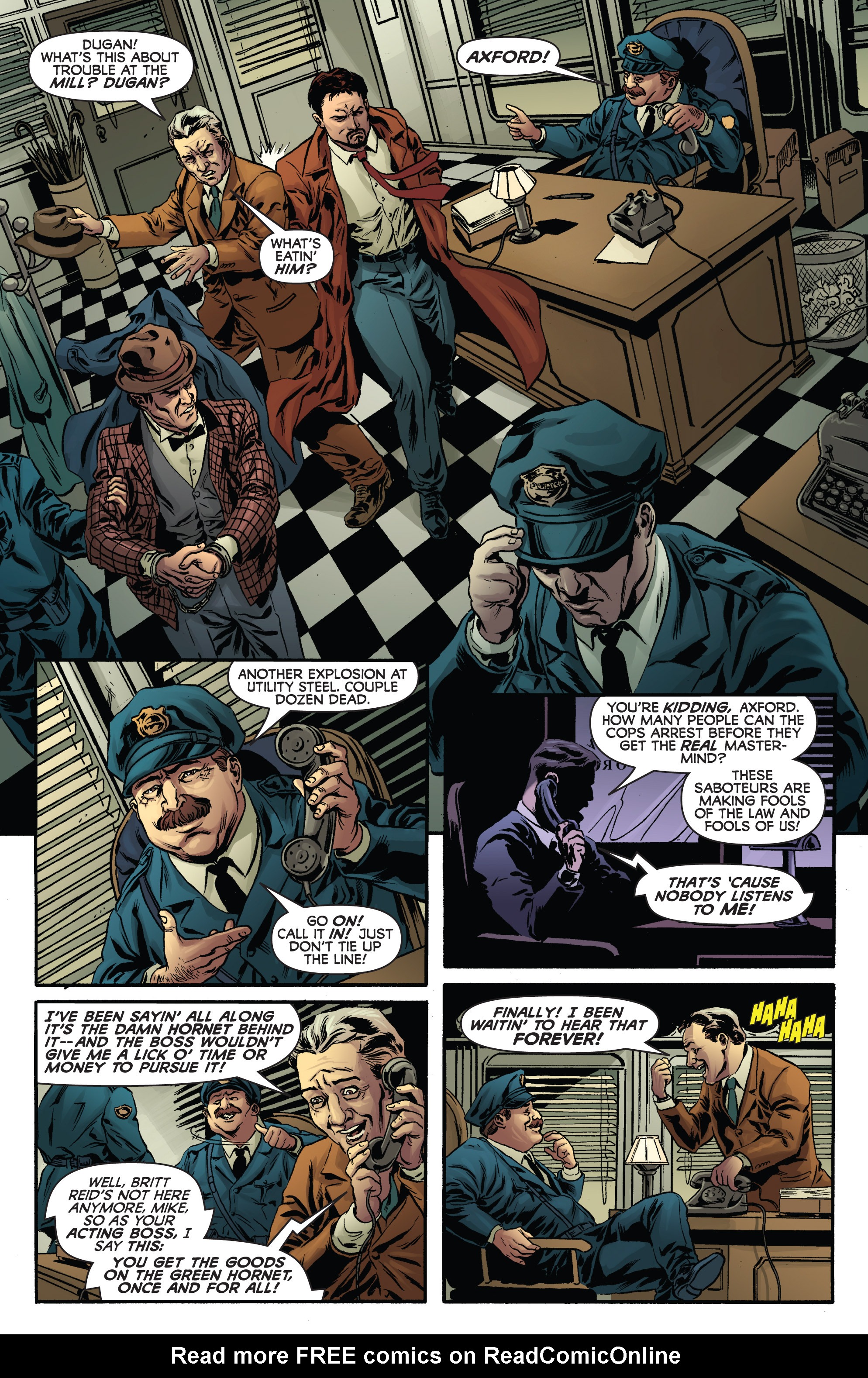 Read online The Green Hornet (2013) comic -  Issue # Full - 169