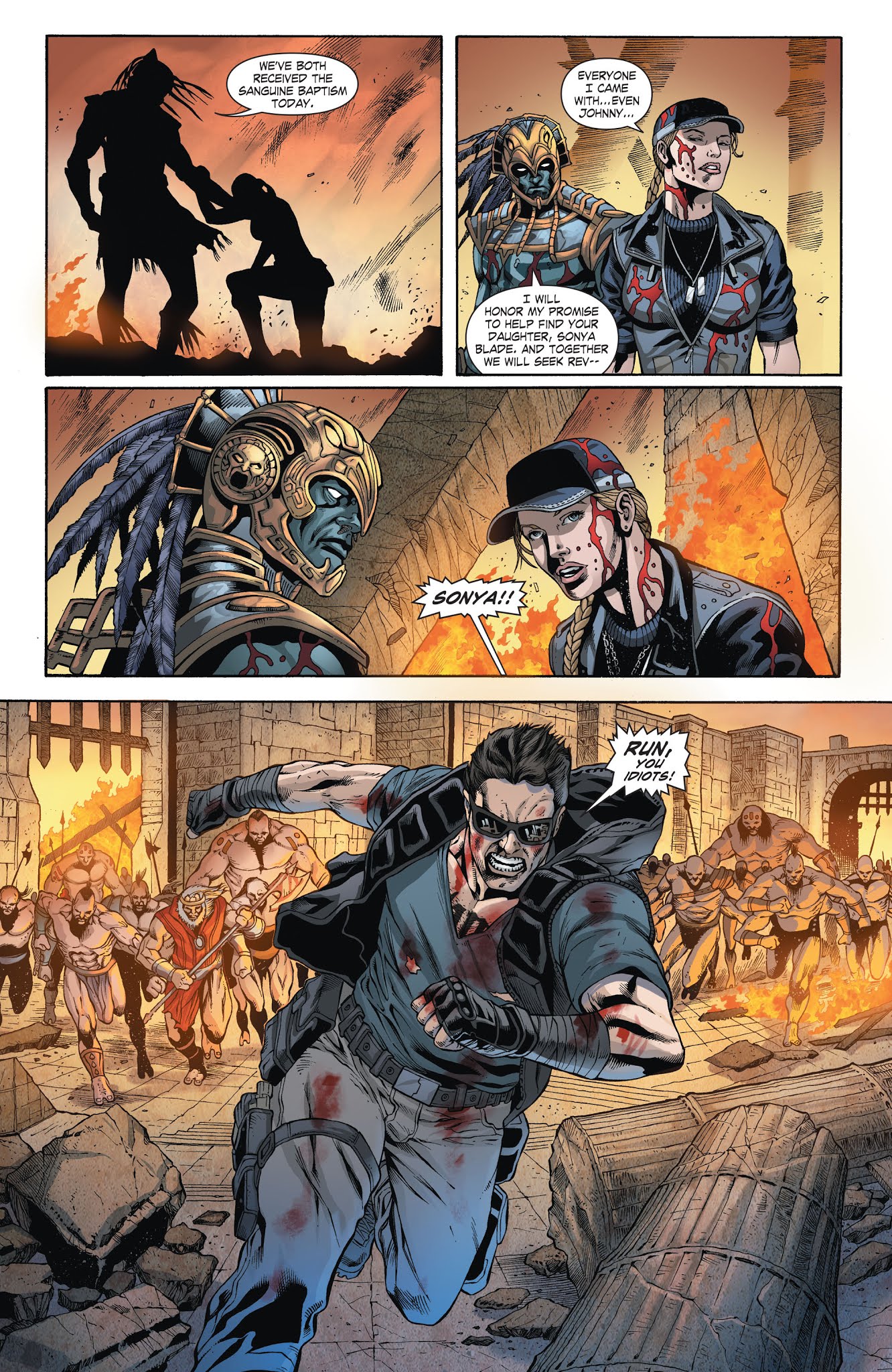 Read online Mortal Kombat X [I] comic -  Issue # _TPB 2 - 56