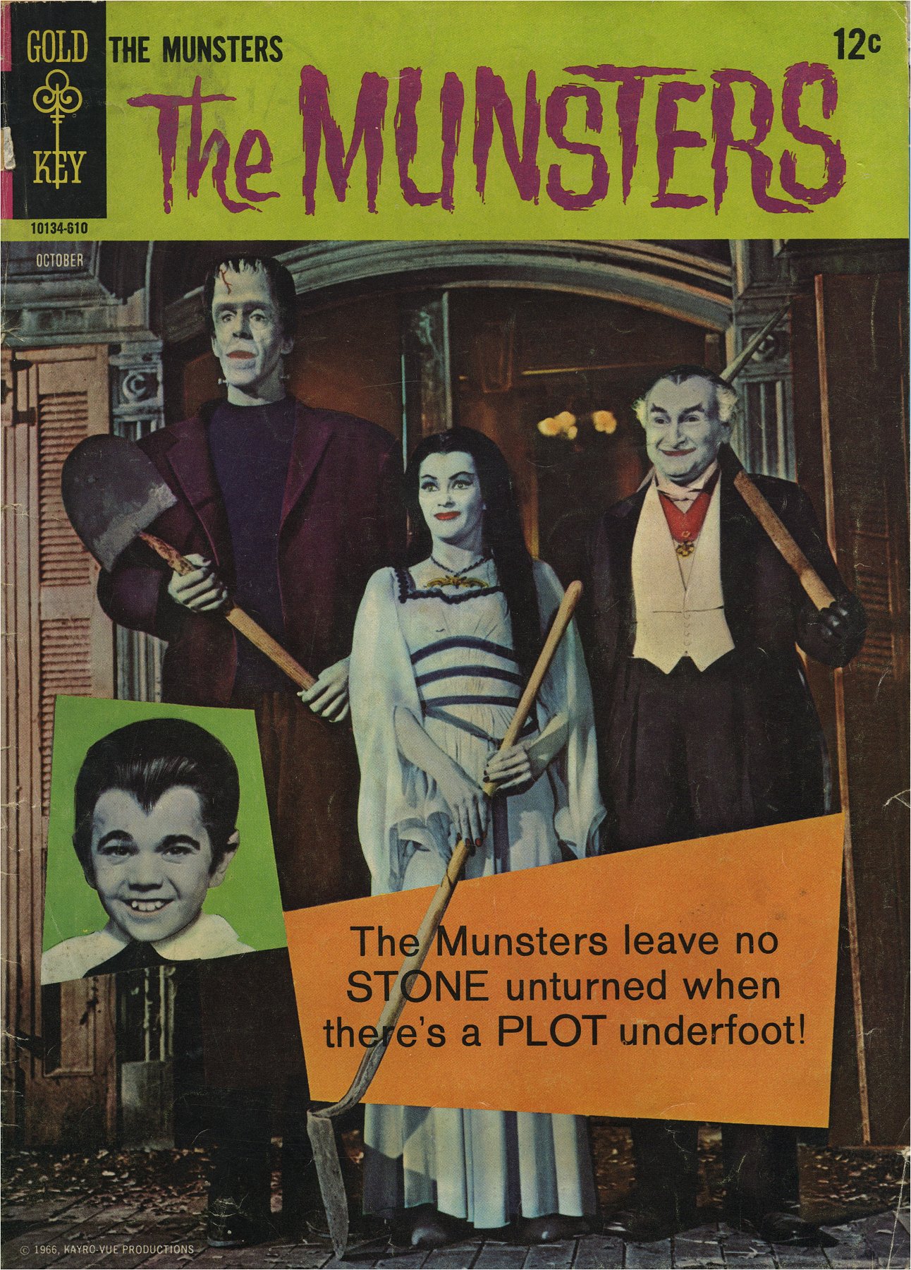 Read online The Munsters comic -  Issue #9 - 1