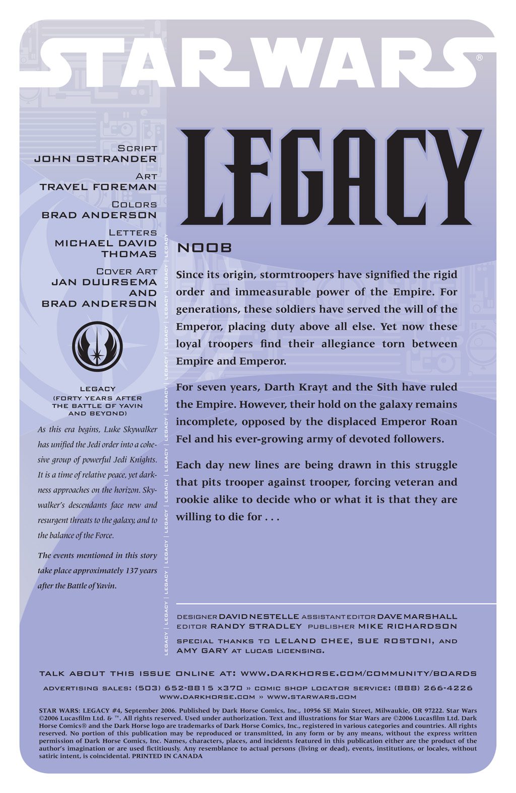 Read online Star Wars: Legacy (2006) comic -  Issue #4 - 2