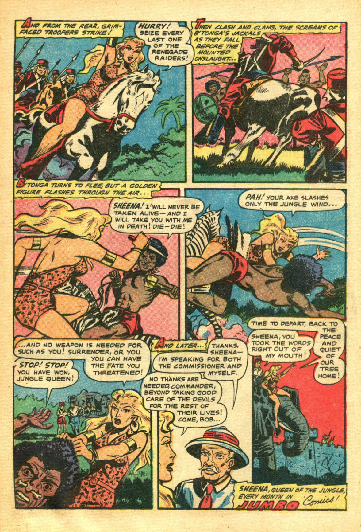 Read online Jumbo Comics comic -  Issue #158 - 12