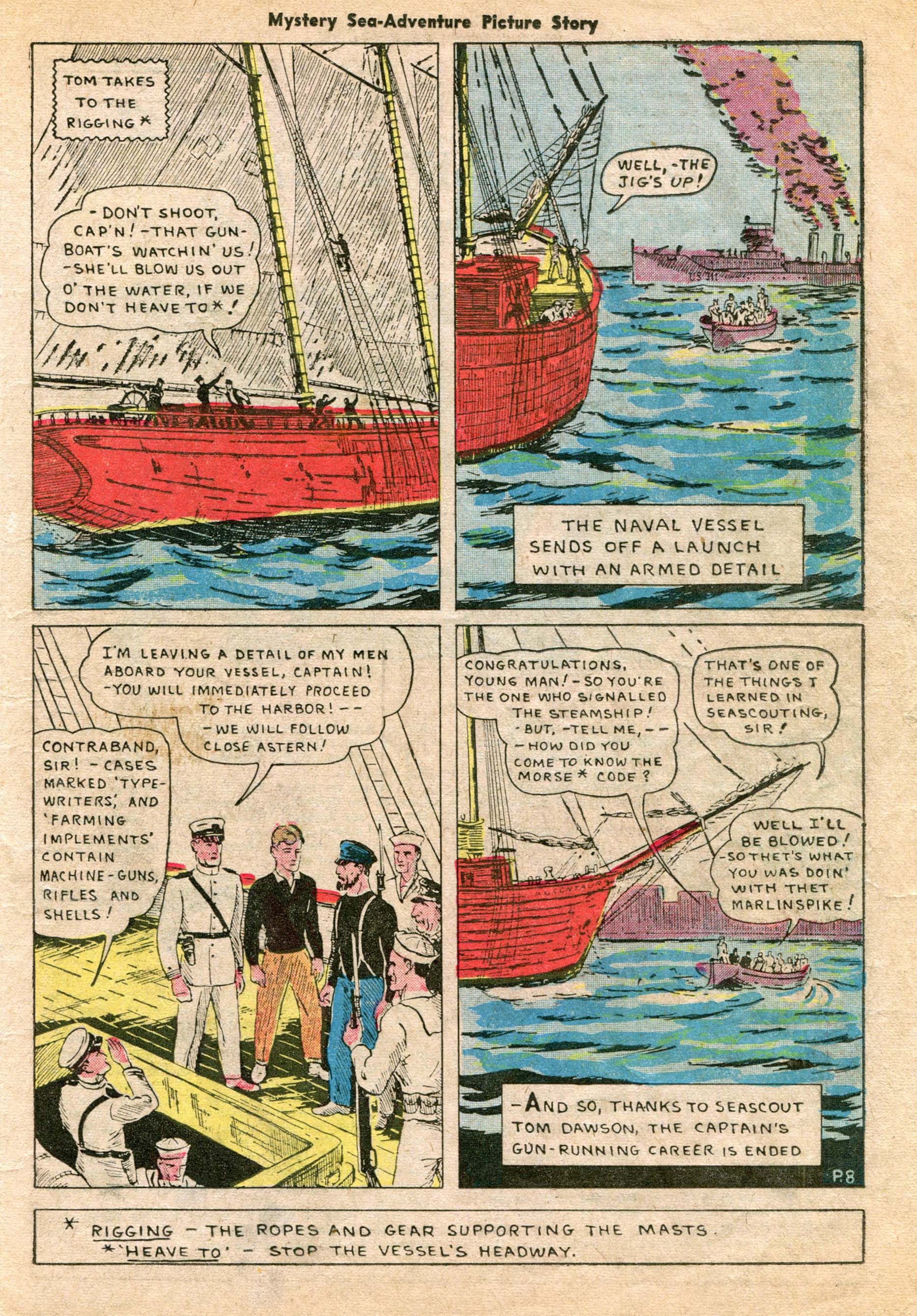 Read online Amazing Mystery Funnies comic -  Issue #1 - 30