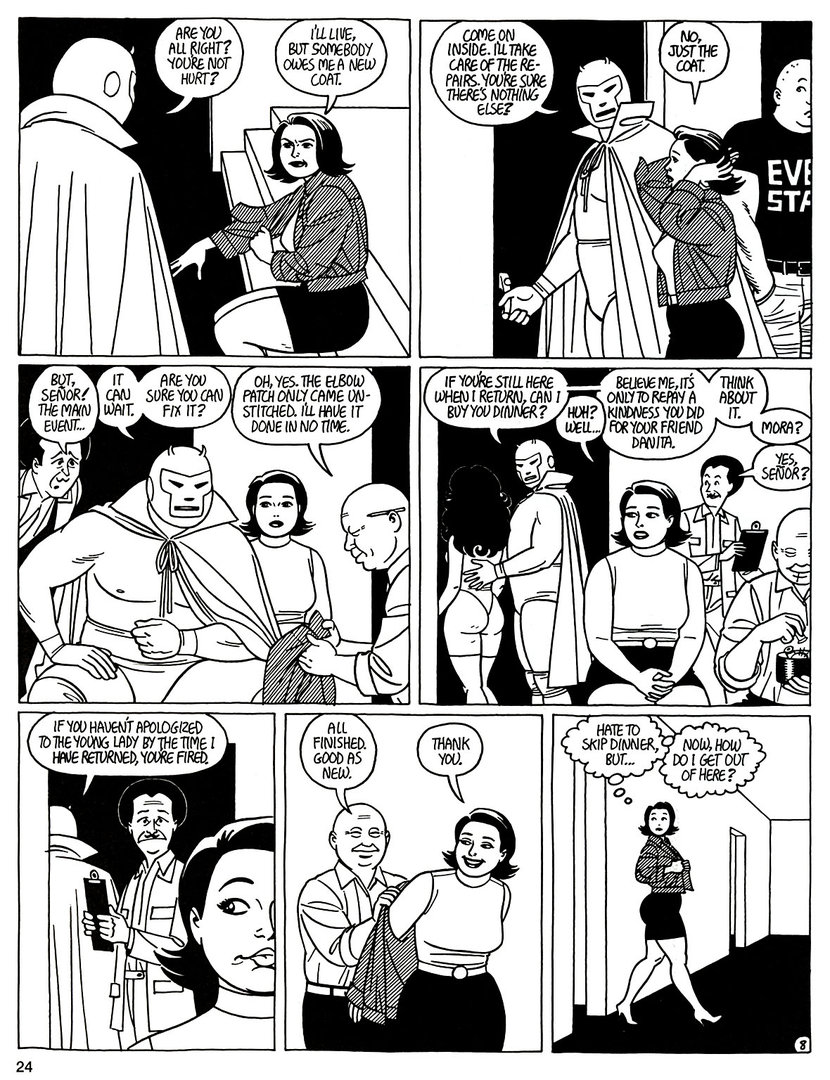 Read online Love and Rockets (1982) comic -  Issue #47 - 26