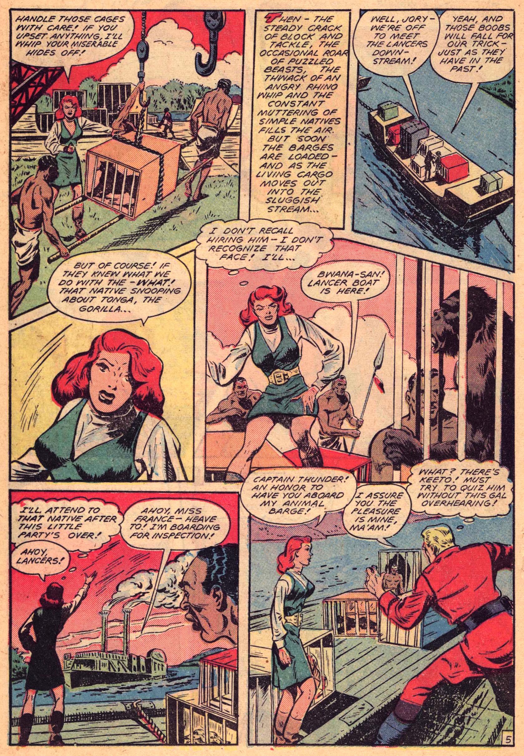 Read online Jungle Comics comic -  Issue #99 - 24