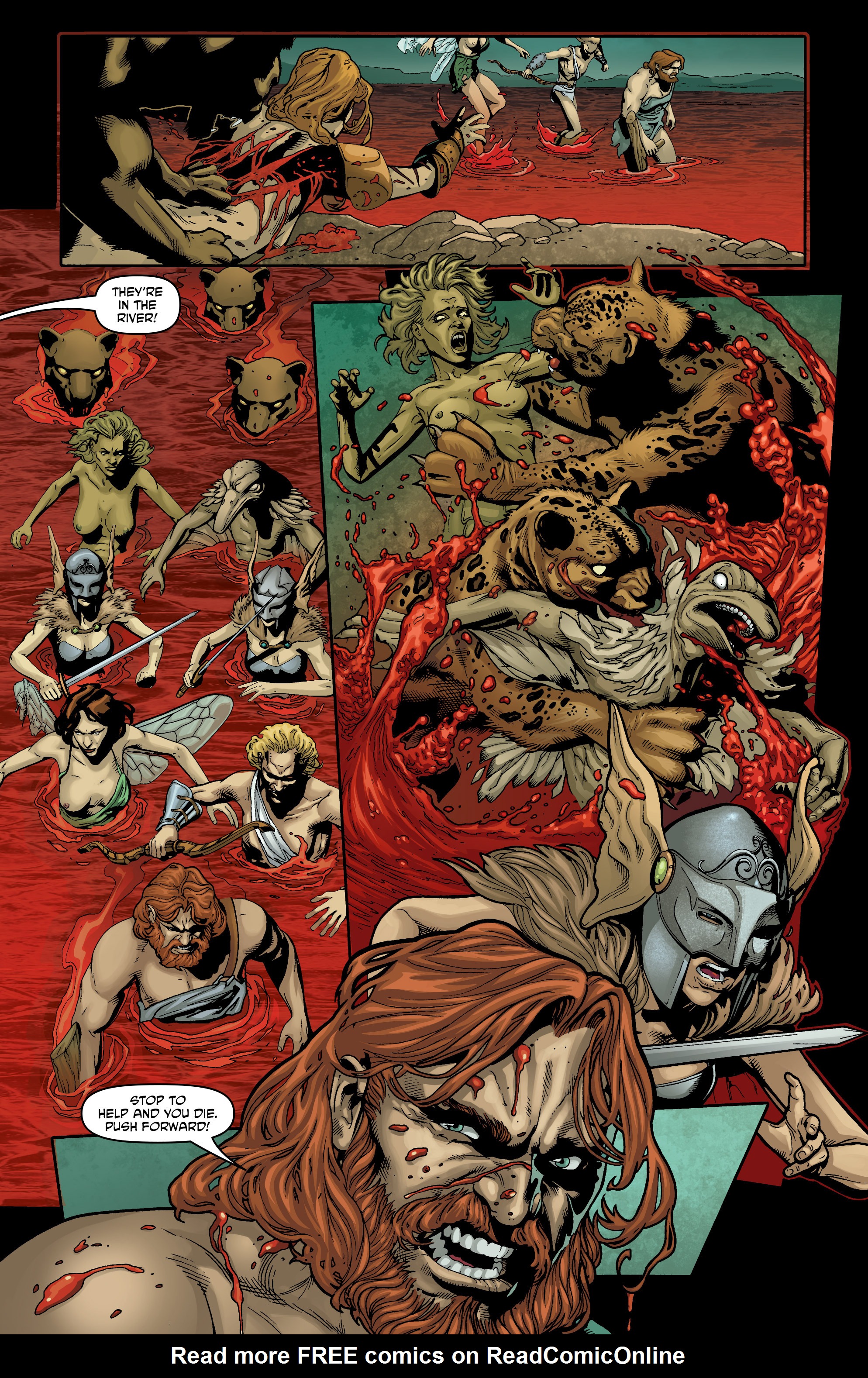 Read online God Is Dead comic -  Issue #14 - 16