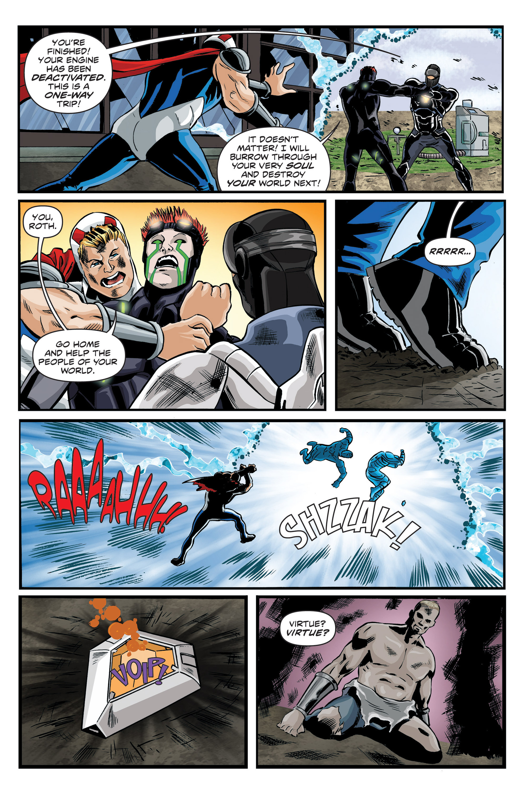 Read online Actionverse comic -  Issue #6 - 18