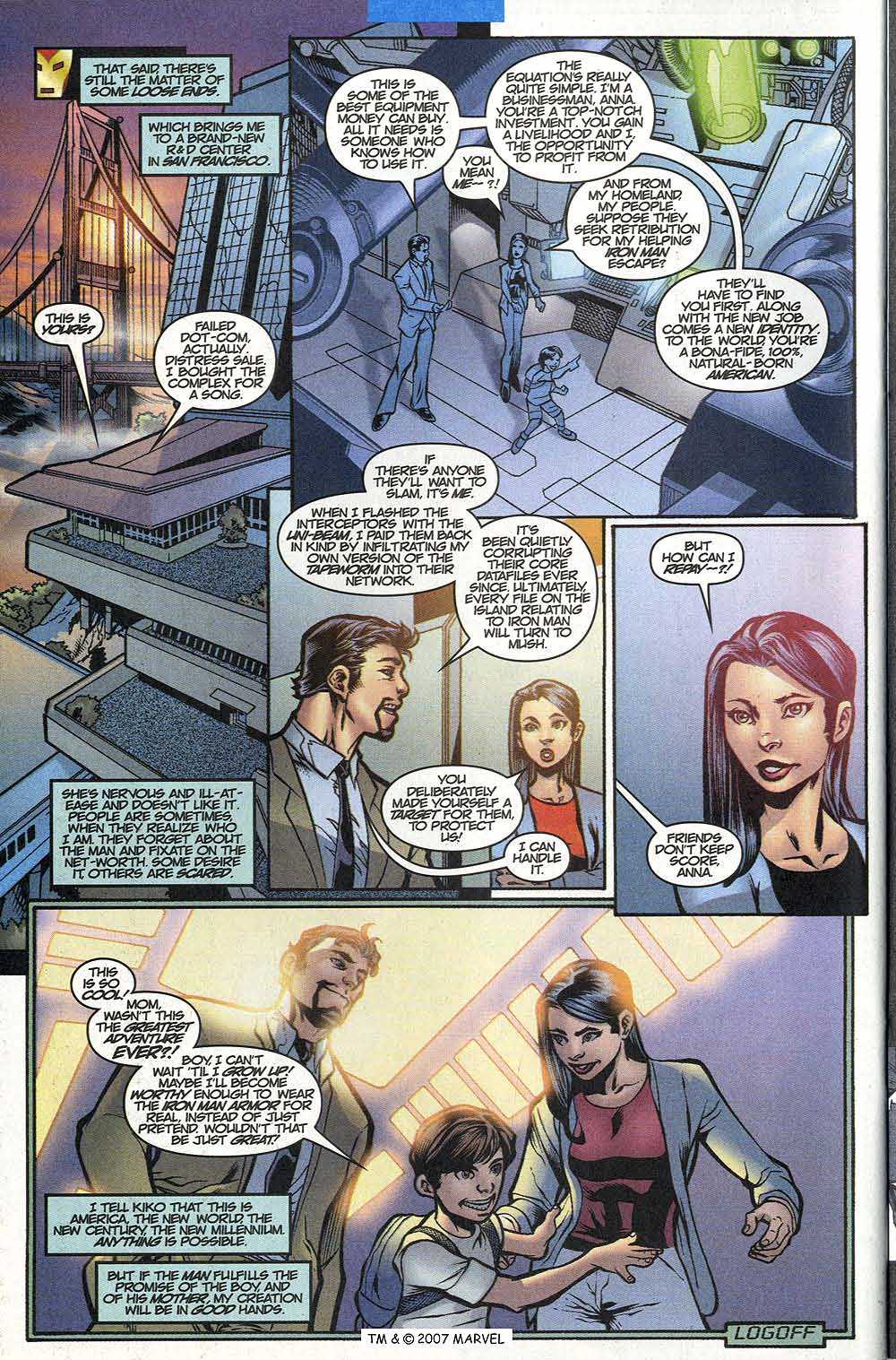 Read online Iron Man (1998) comic -  Issue # _Annual 2001 - 40