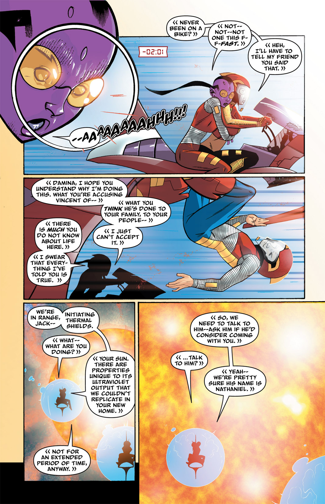 Read online The Many Adventures of Miranda Mercury: Time Runs Out comic -  Issue # TPB - 50