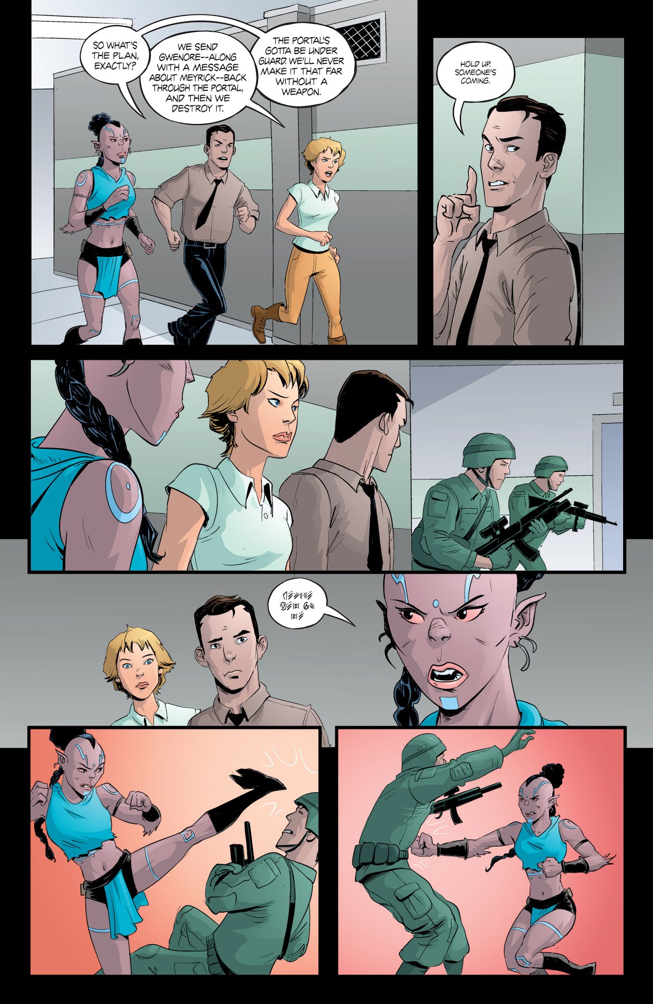 Read online Elsewhere comic -  Issue #8 - 17