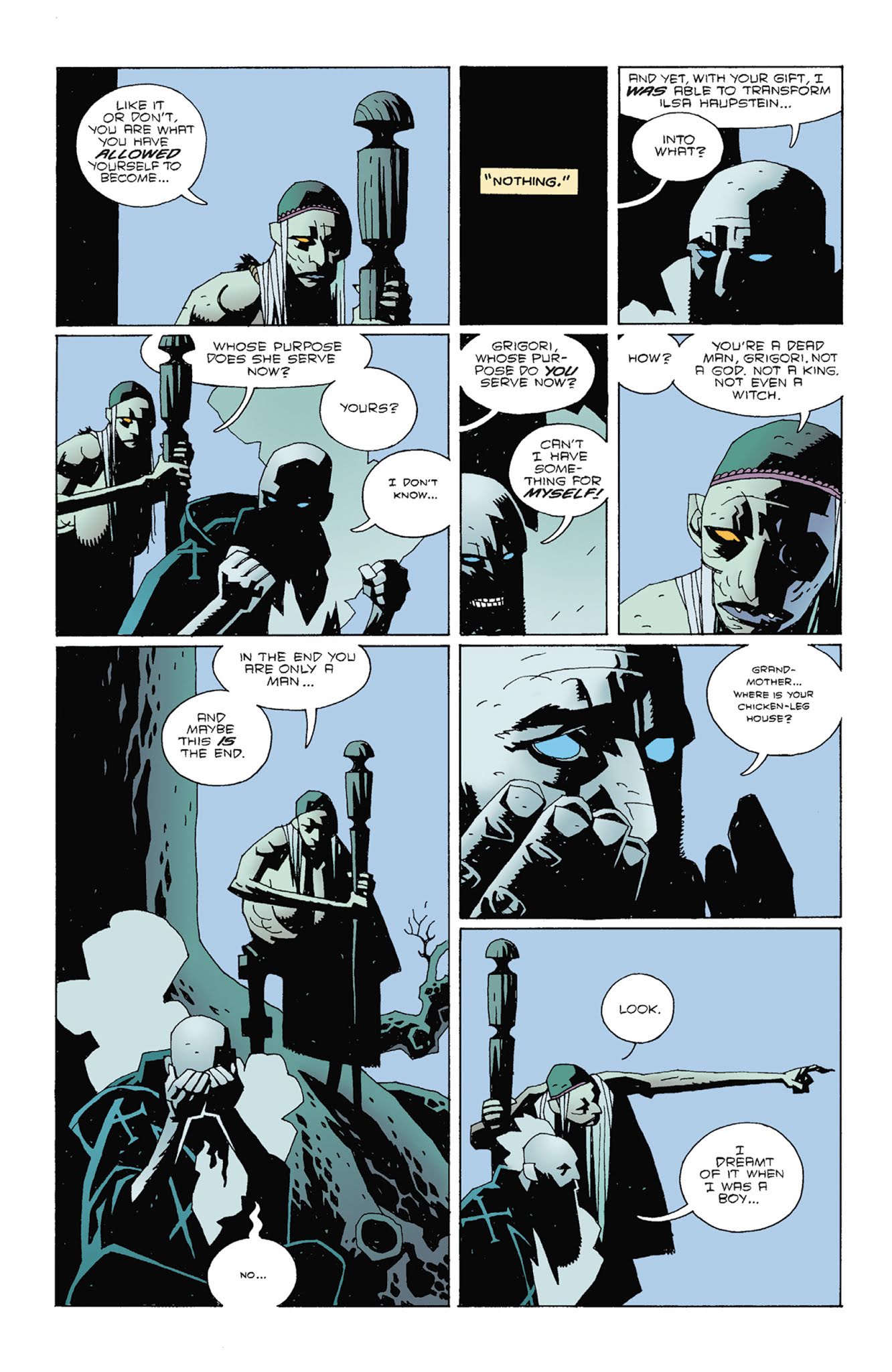 Read online Hellboy: Wake the Devil comic -  Issue # _TPB - 134