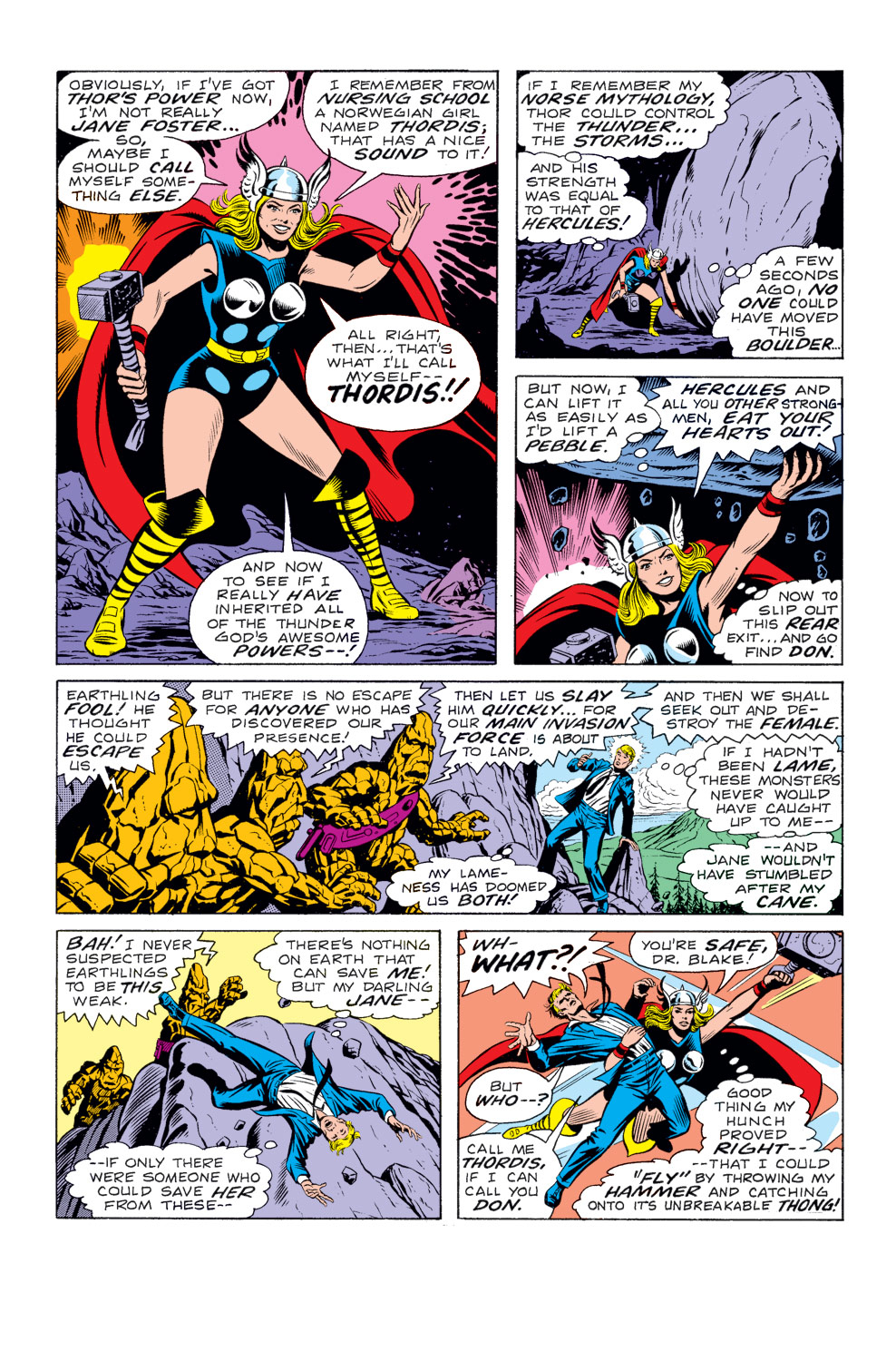 What If? (1977) issue 10 - Jane Foster had found the hammer of Thor - Page 10