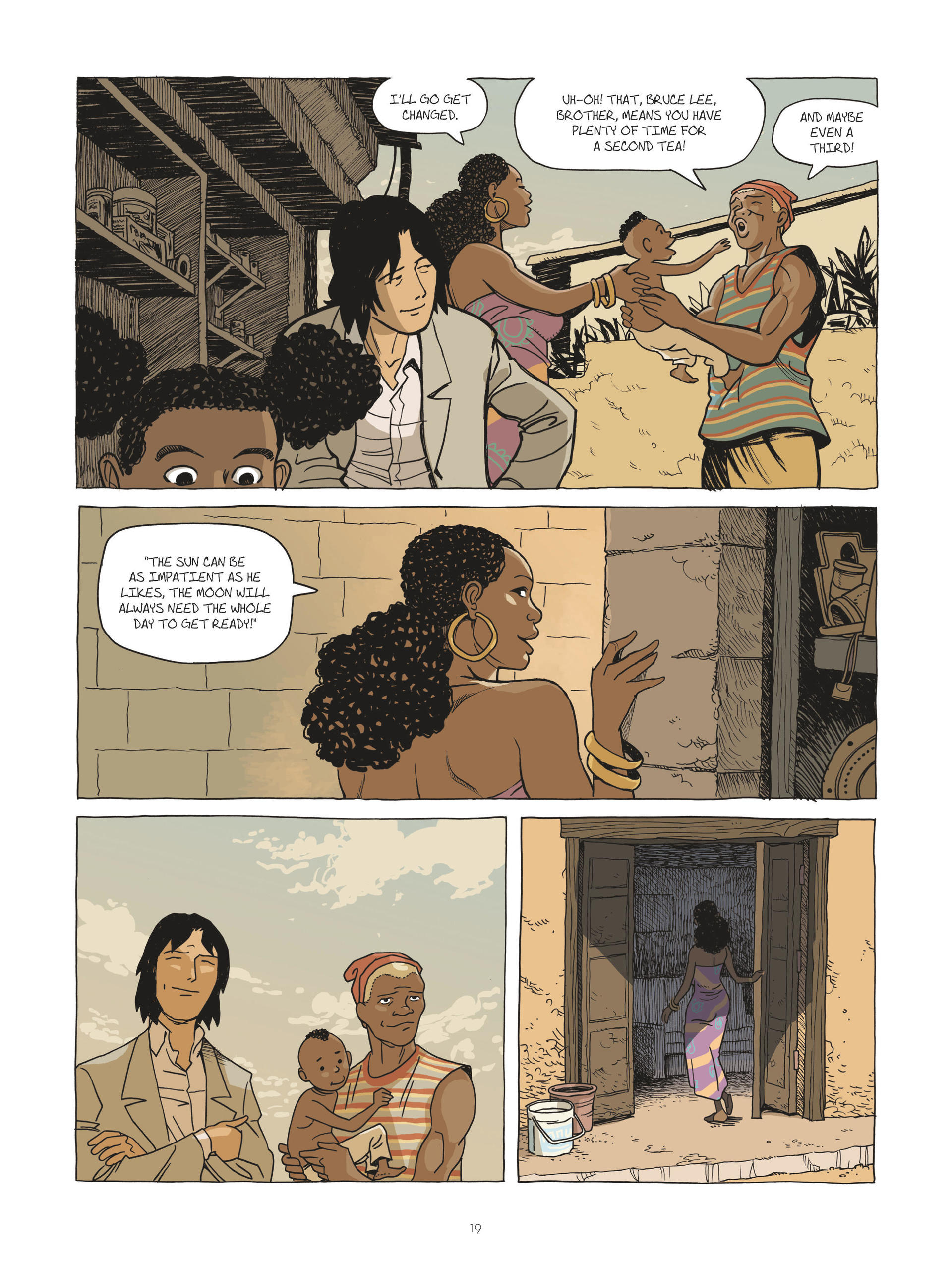 Read online Zidrou-Beuchot's African Trilogy comic -  Issue # TPB 3 - 19