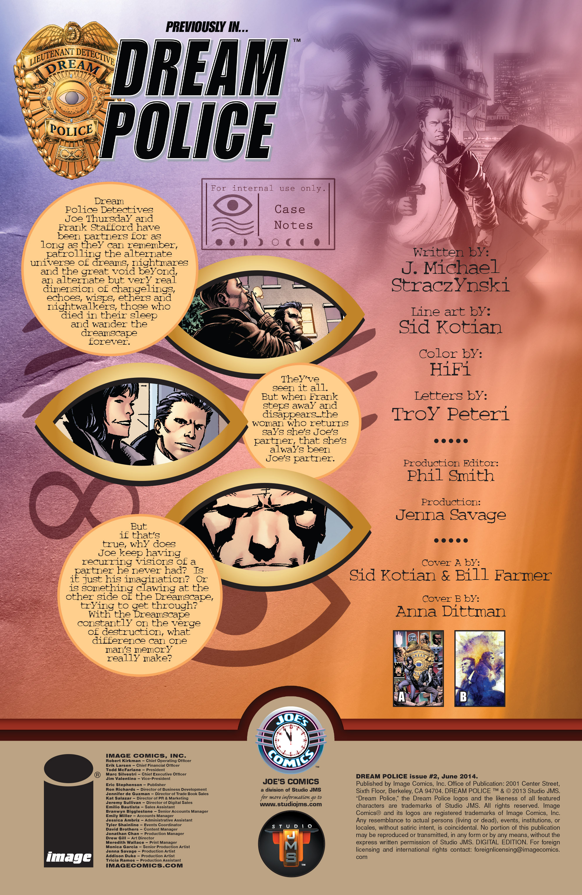 Read online Dream Police (2014) comic -  Issue #2 - 2