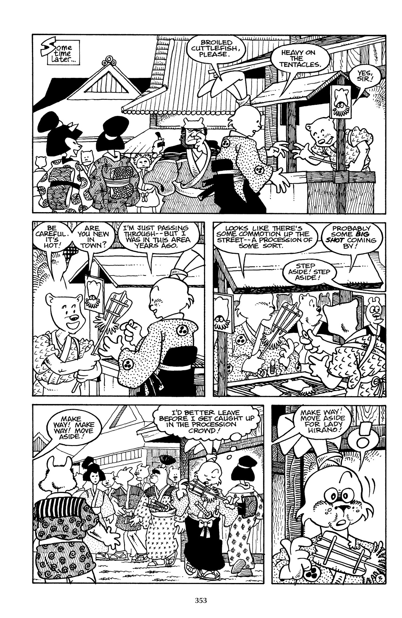 Read online The Usagi Yojimbo Saga comic -  Issue # TPB 1 - 346