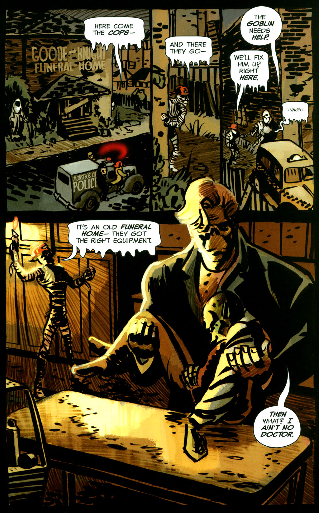 Read online Frankenstein Mobster comic -  Issue #4 - 15