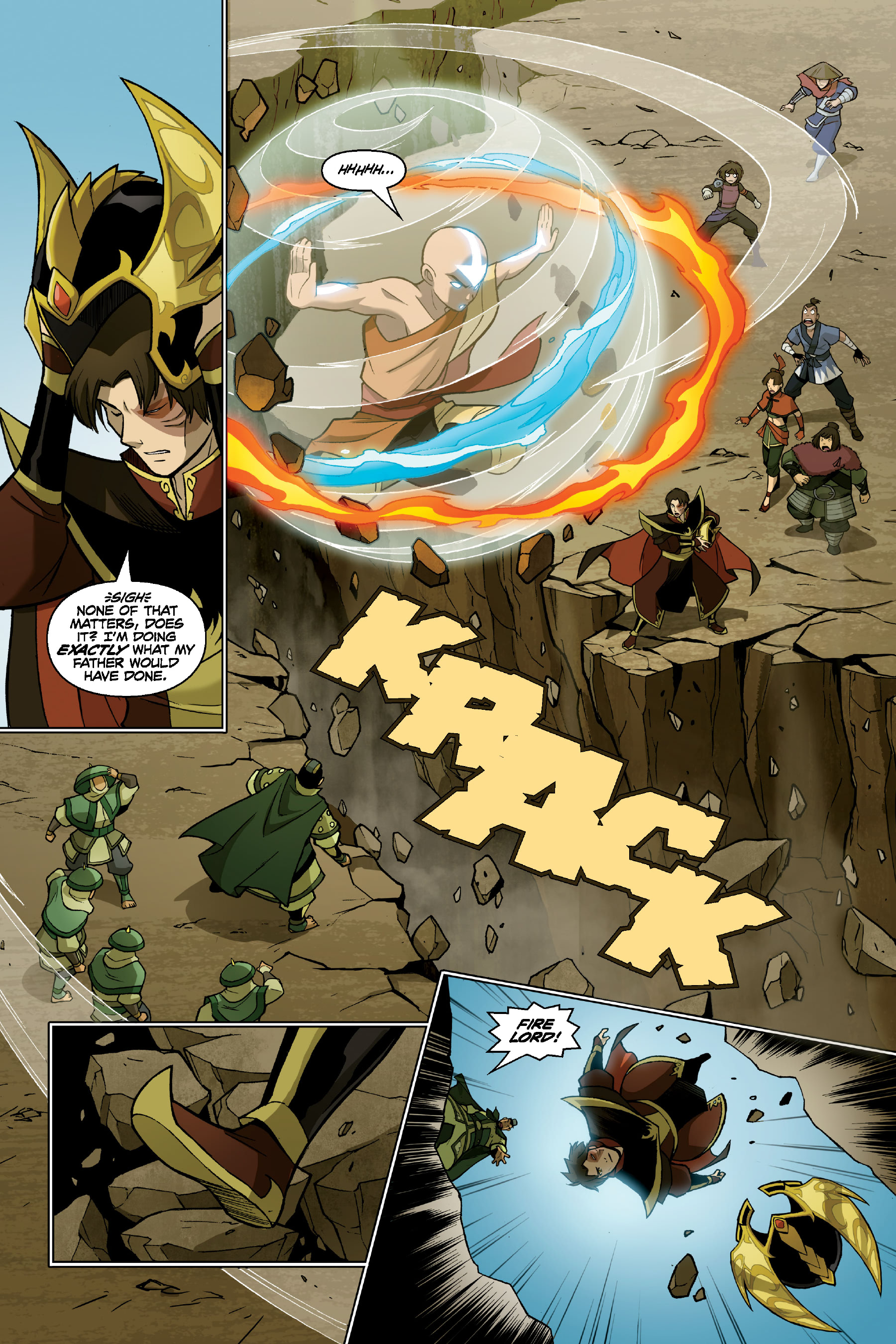 Read online Nickelodeon Avatar: The Last Airbender - The Promise comic -  Issue # _TPB Omnibus (Part 3) - 3